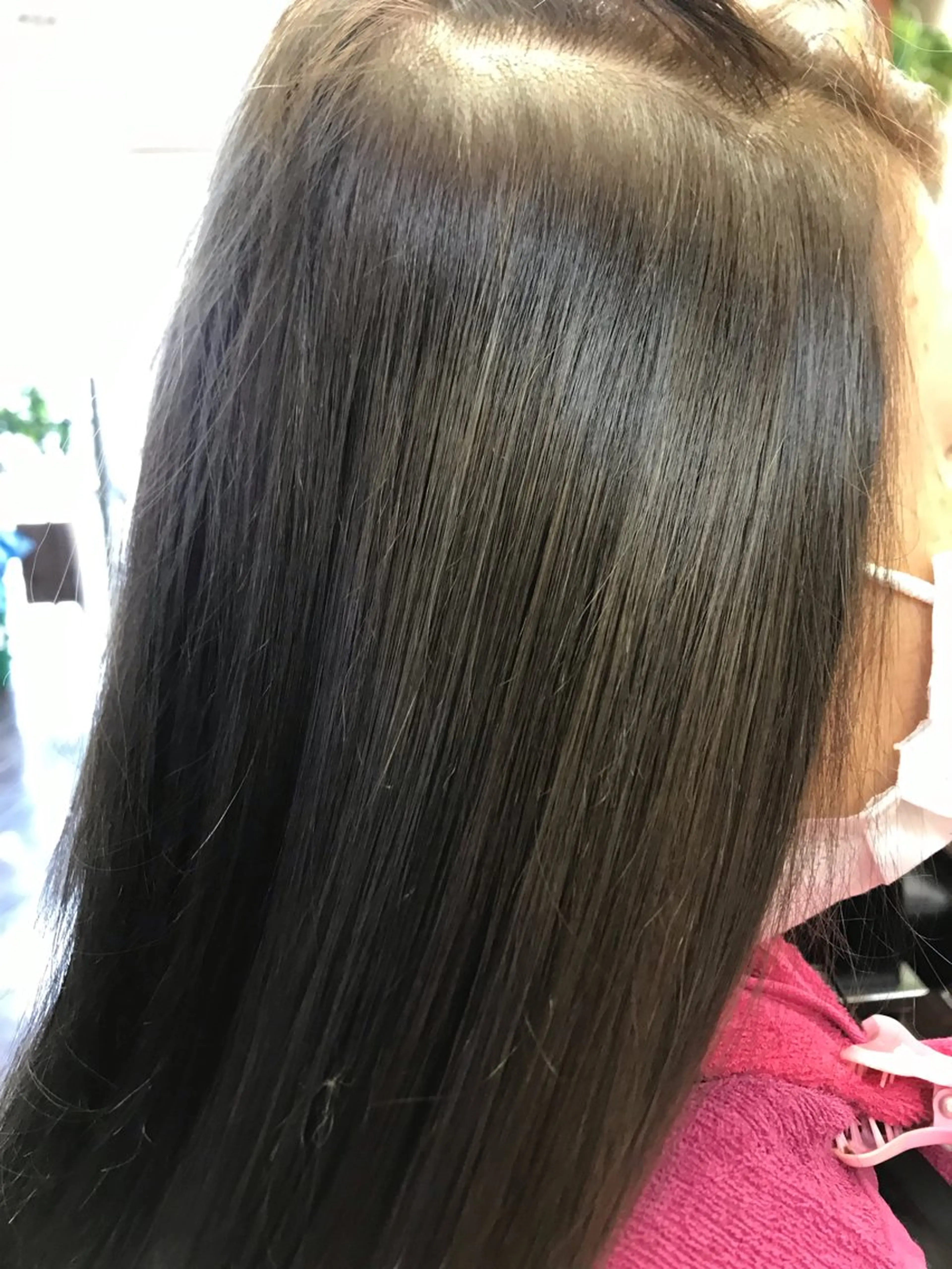 セミロング カラー パーマ 桧山 真のヘアスタイル