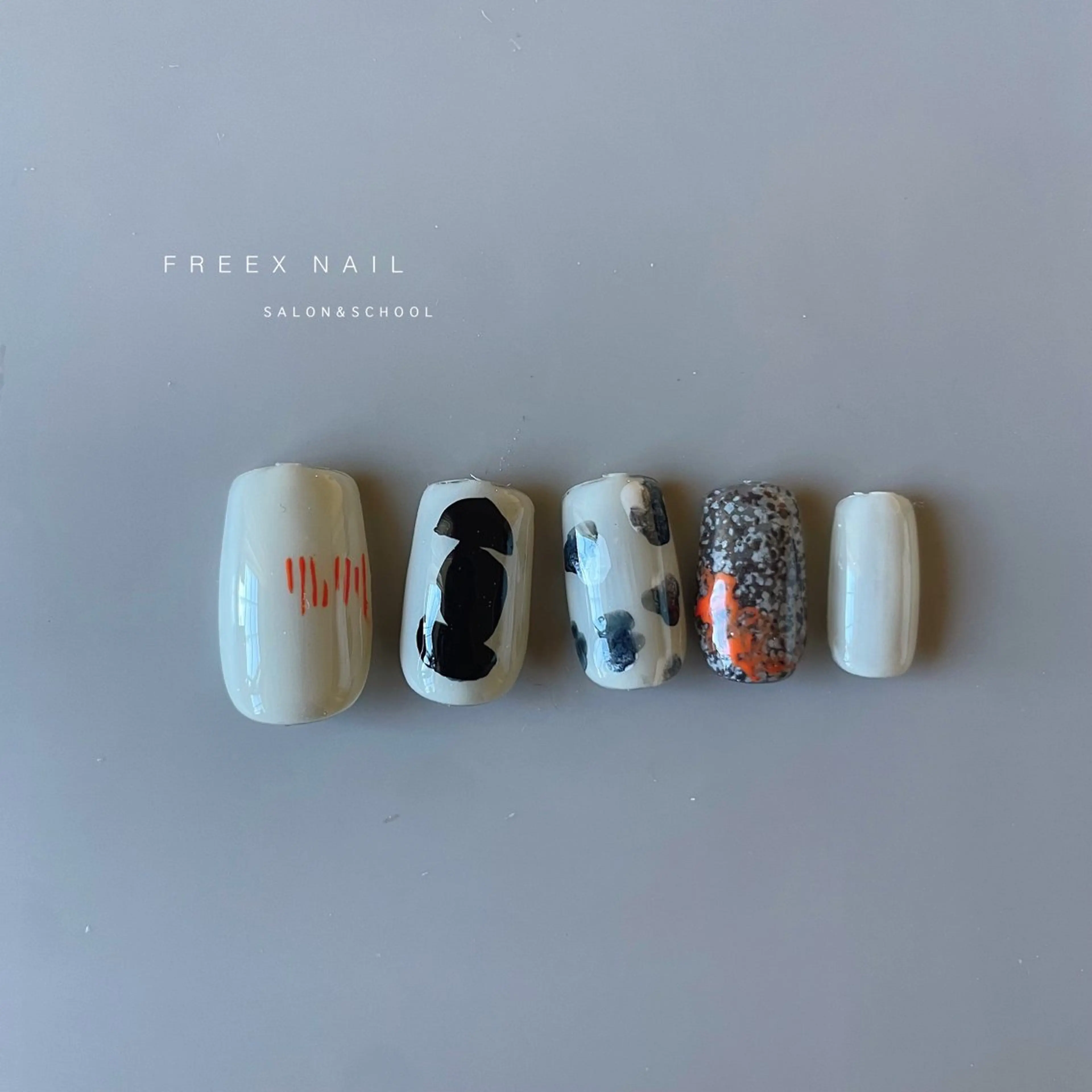 ネイル ハンドネイル ハンドケア freex nail /ニュアンス/個性派のネイルデザイン