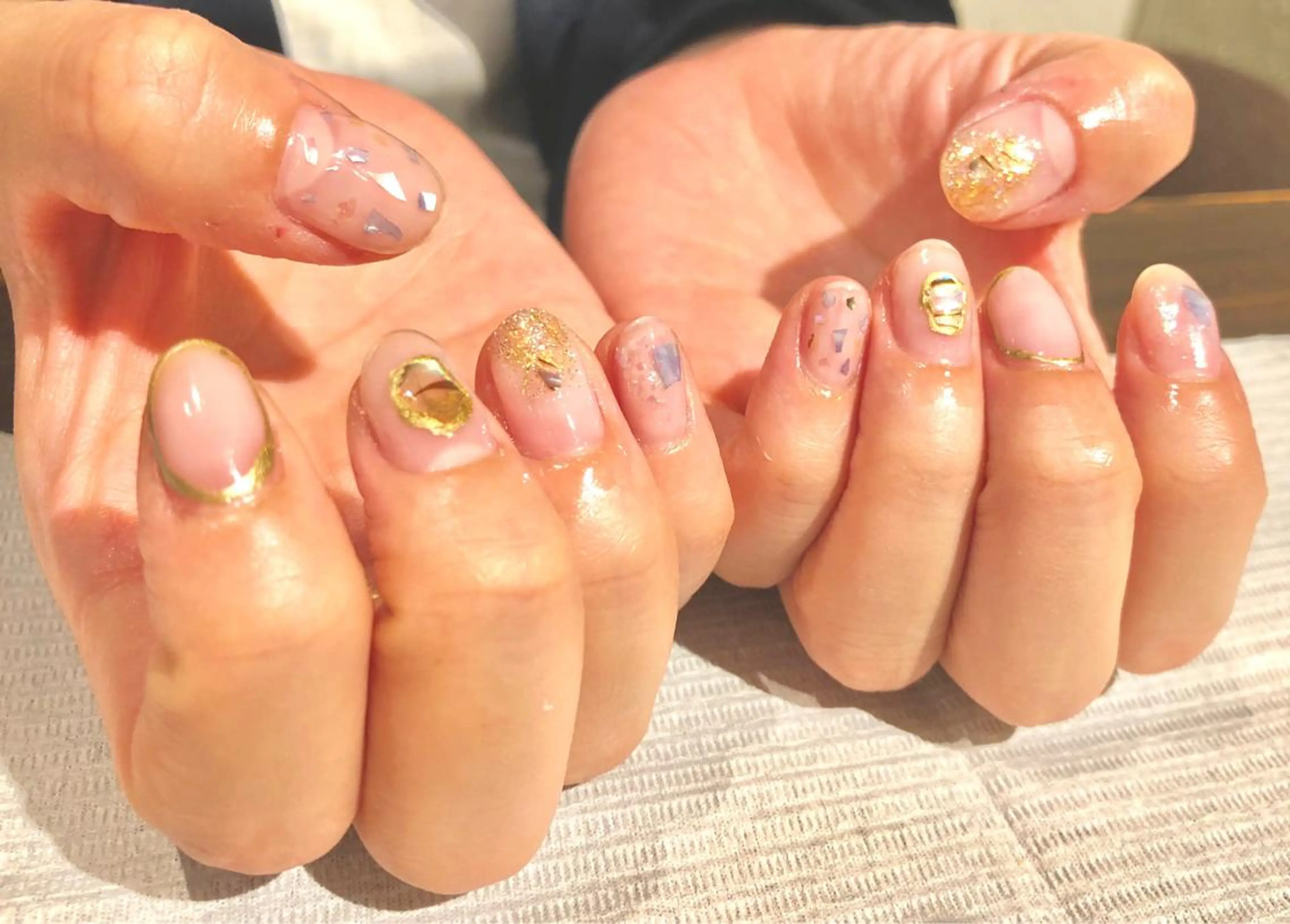 ネイル クリアネイル ニュアンスネイル TRAM-nail moriizumiのネイルデザイン