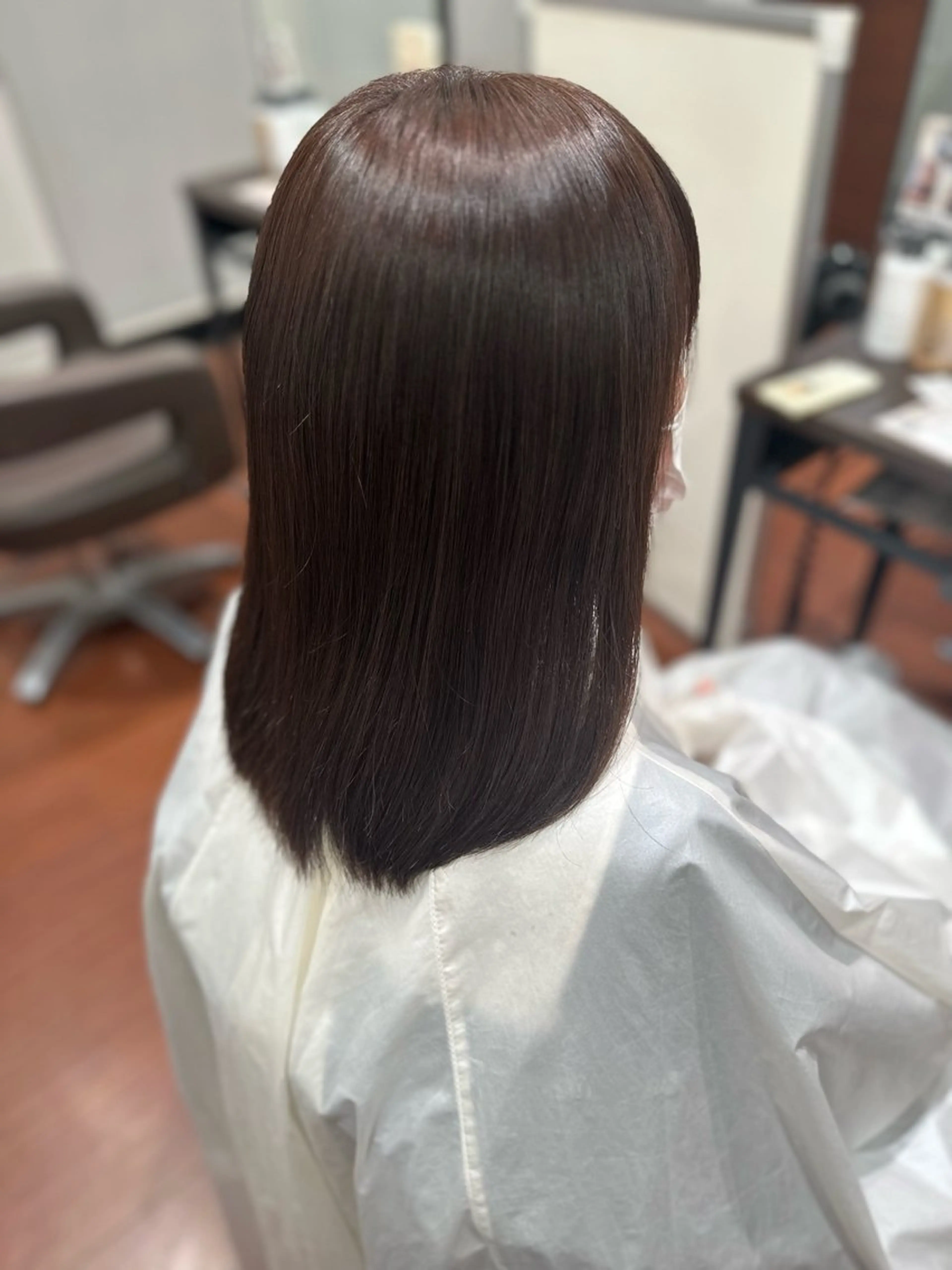 ミディアム release ✨金井栄花のヘアスタイル