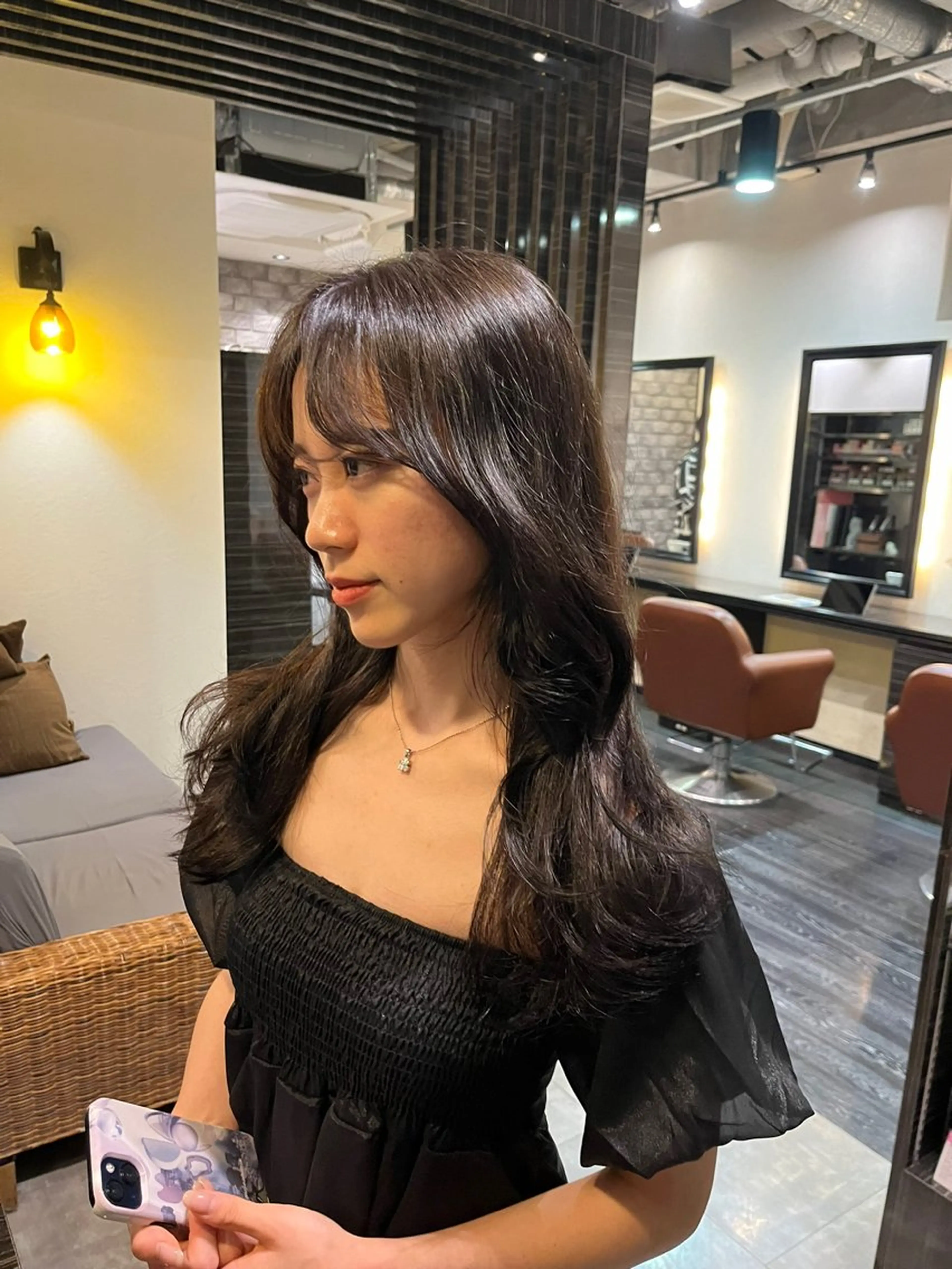 カット＋髪質改善トリートメント付きの写真