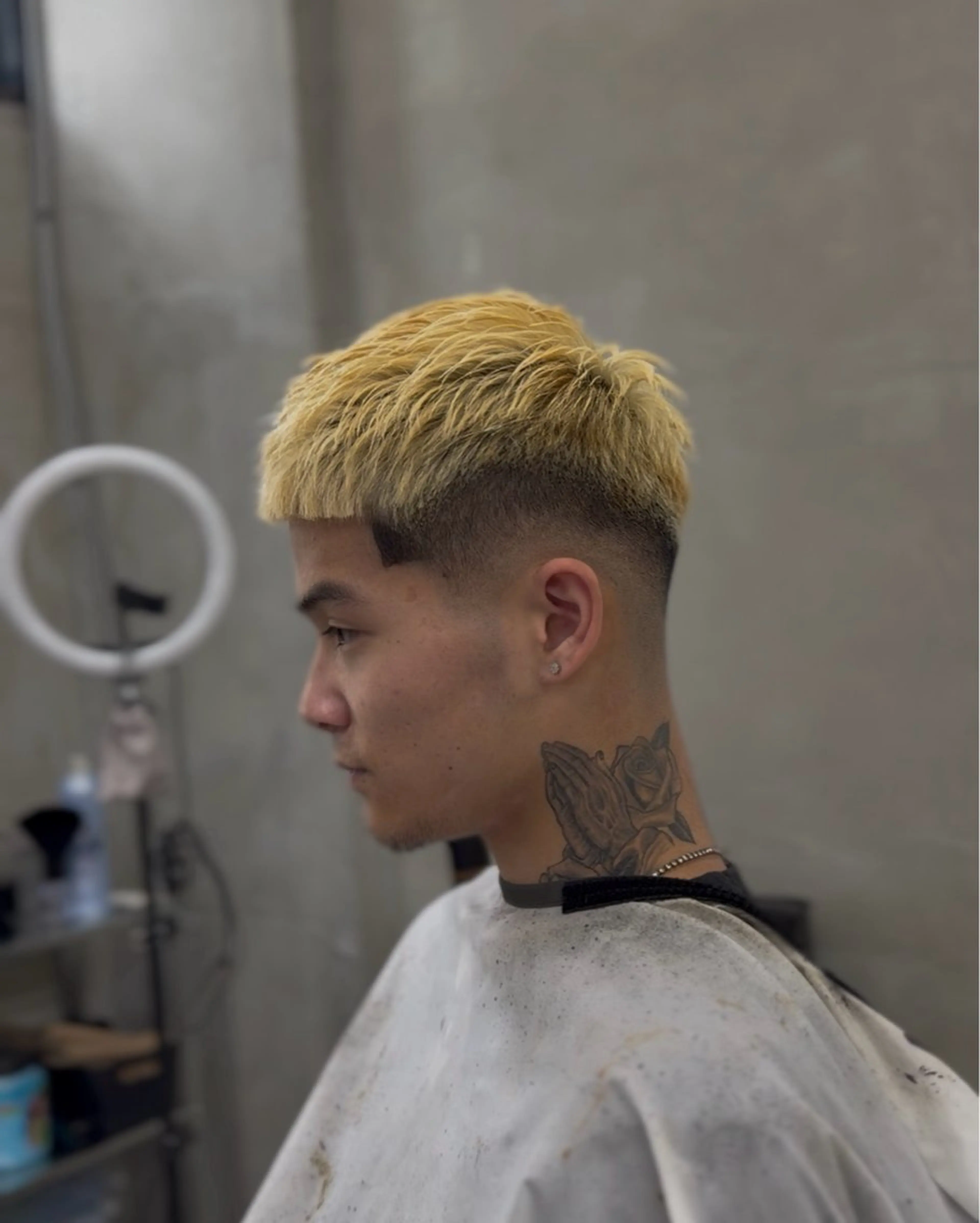 ショート カラー Shimpeiフェー ド/海外スタイル💎のヘアスタイル