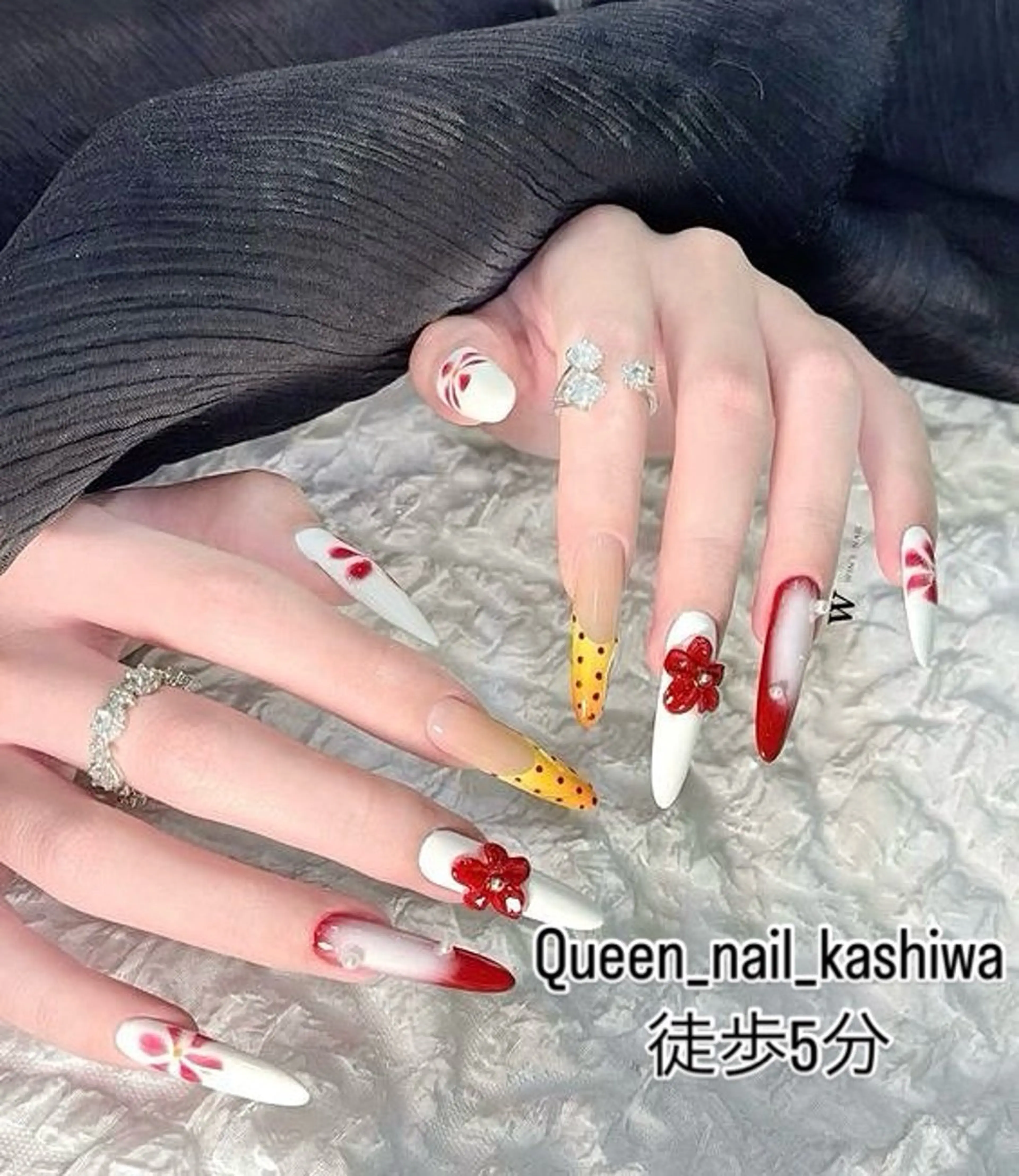 ネイル Queen Nail 柏店　クイーンネイルのネイルデザイン