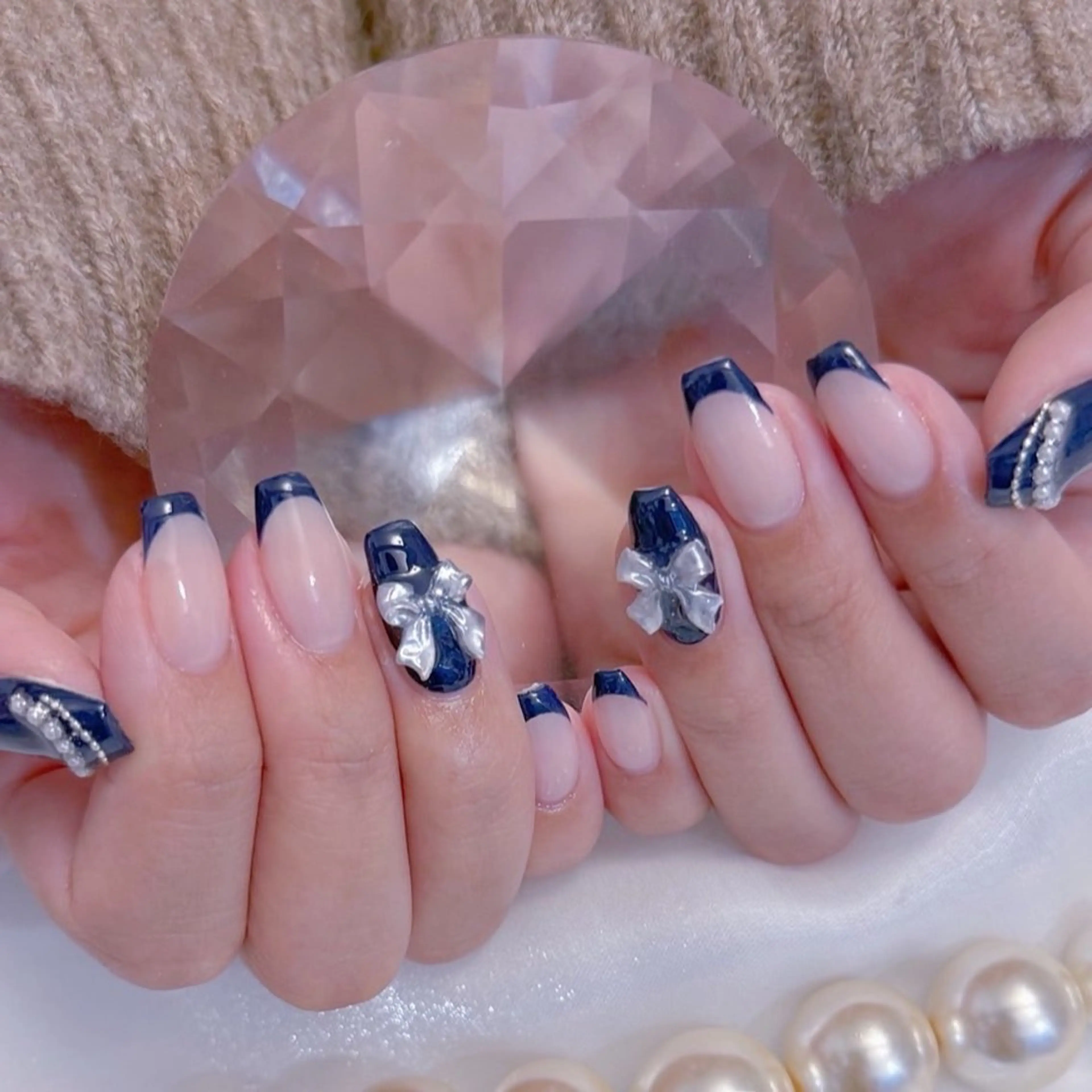 ネイル ハンドネイル Romymoon nail帆南☾ ໋のネイルデザイン