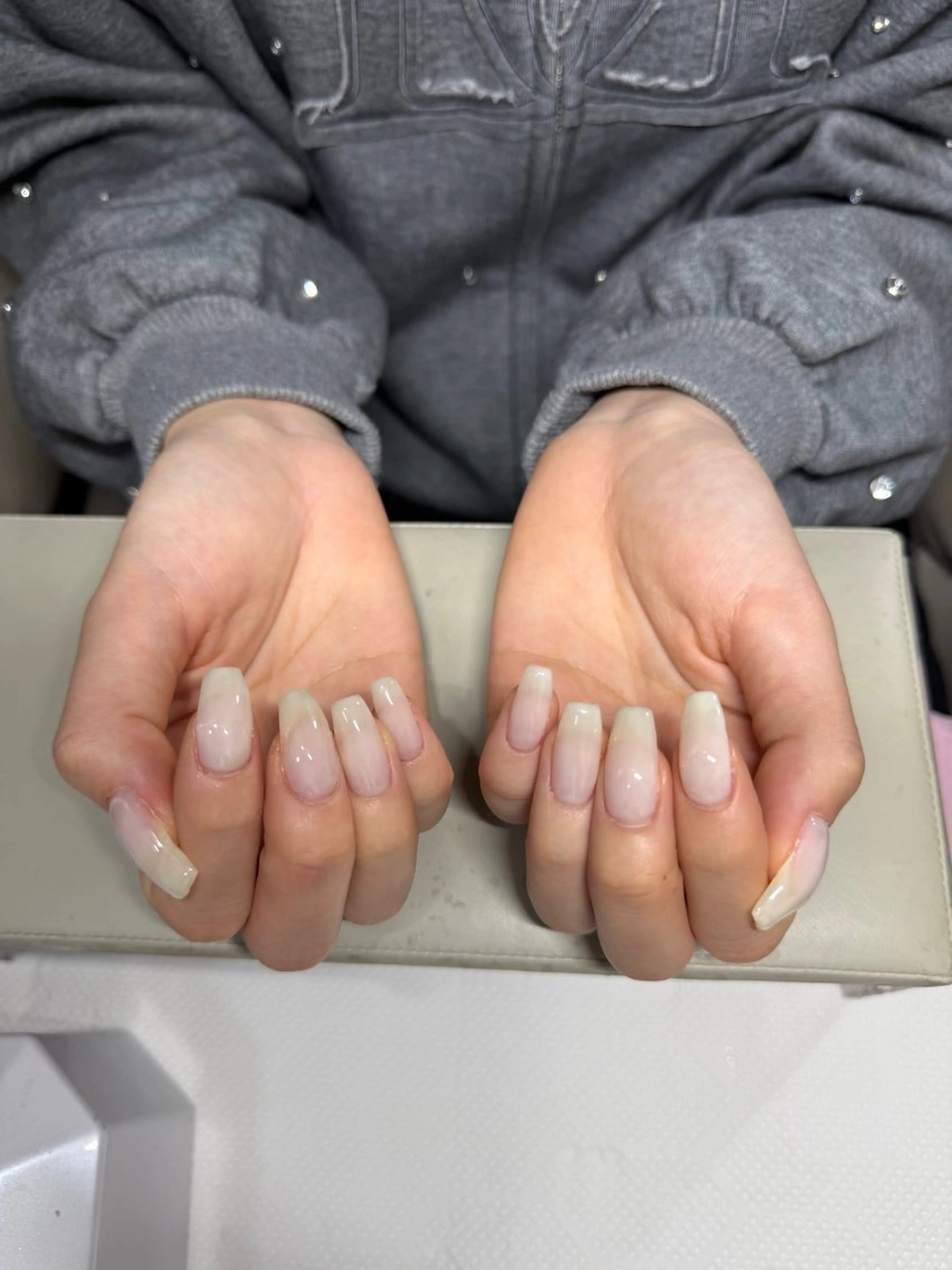 ネイル ハンドネイル ワンカラーモデル Ayakaのネイルデザイン