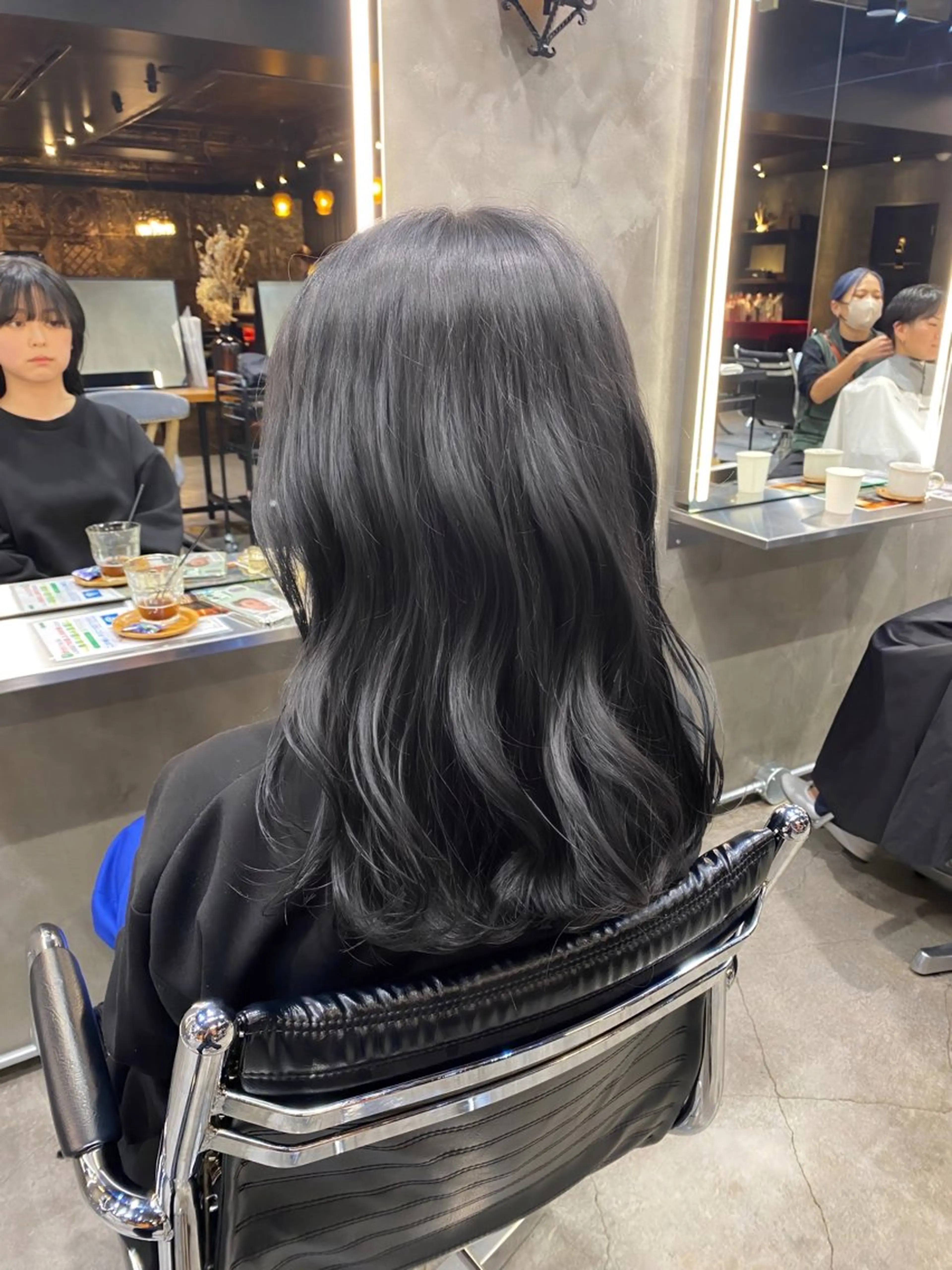 カラー ダークグレー ダークグレージュ グレージュ カット ヘアカラー トリートメント 透明感カラー🌿 グレージュ🐺陽介のヘアスタイル