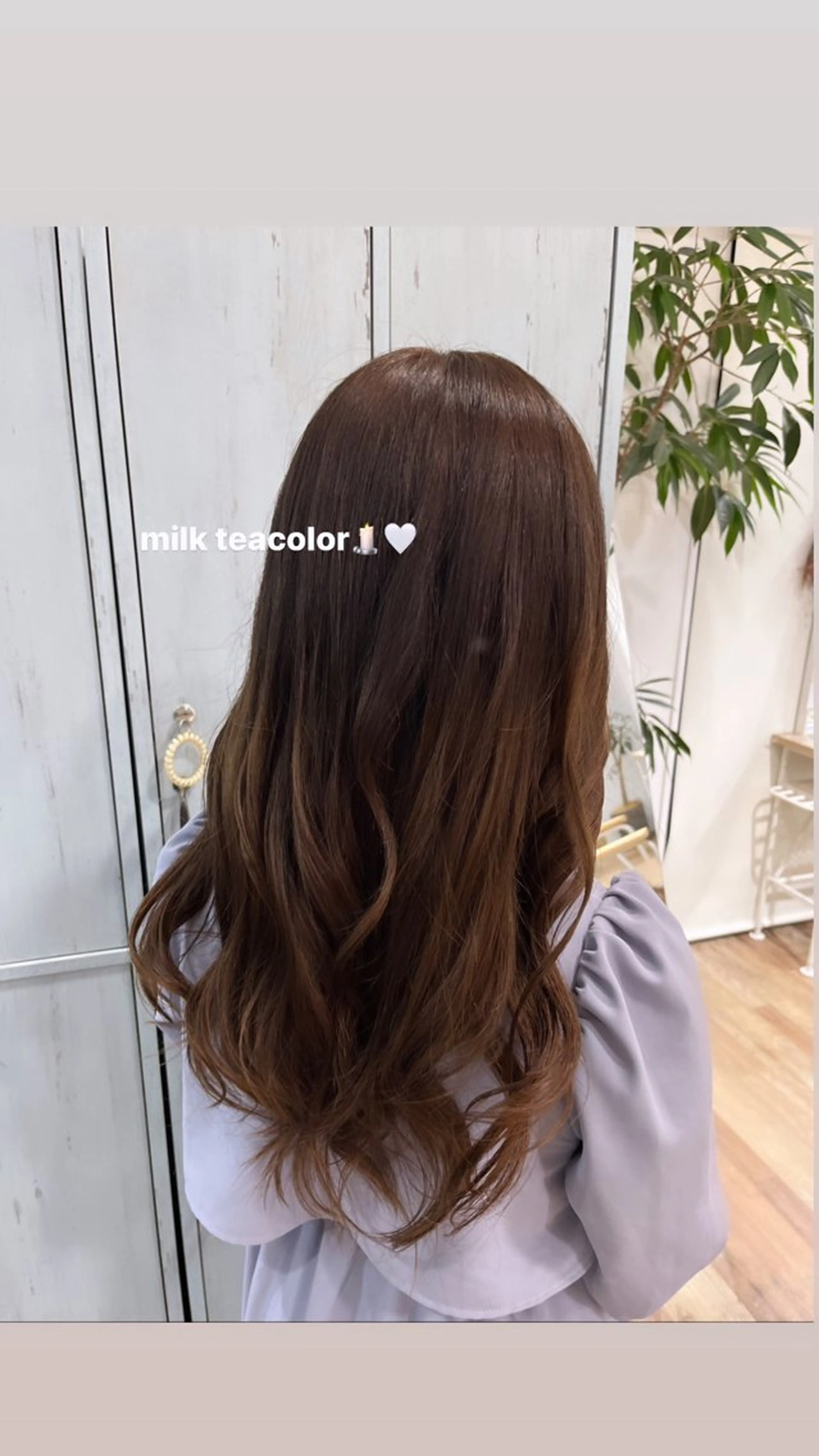 ロング 顔周りカット/ 似合わせ/momo/のヘアスタイル