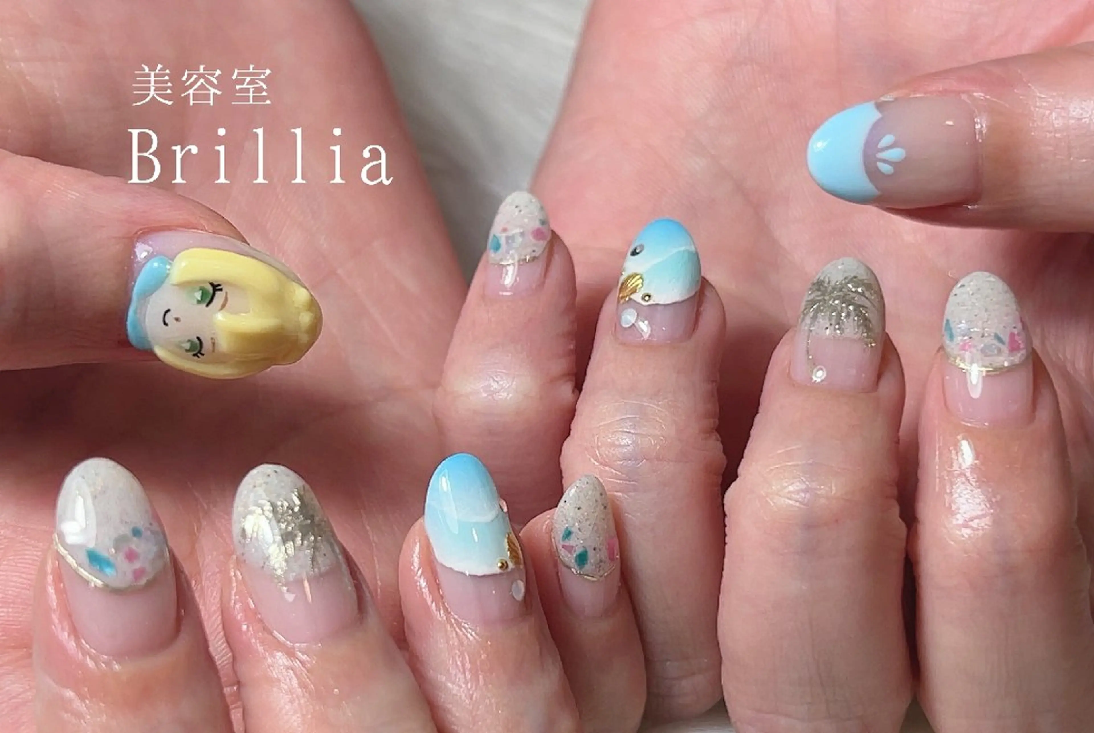 ネイル ハンドネイル 柴田 彩のネイルデザイン