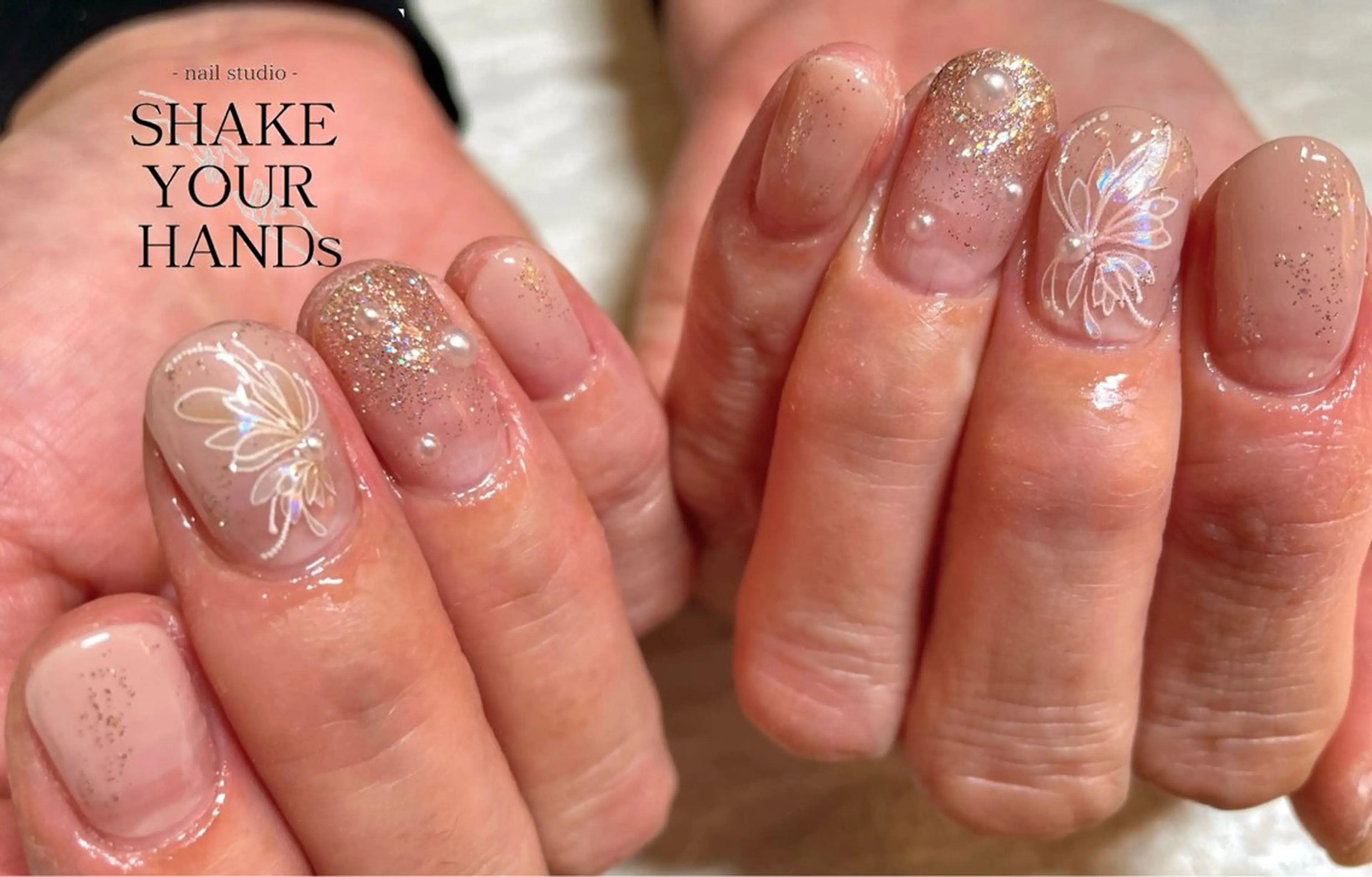 ネイル ハンドネイル ネイルスタジオ シェイクユアハンズのネイルデザイン