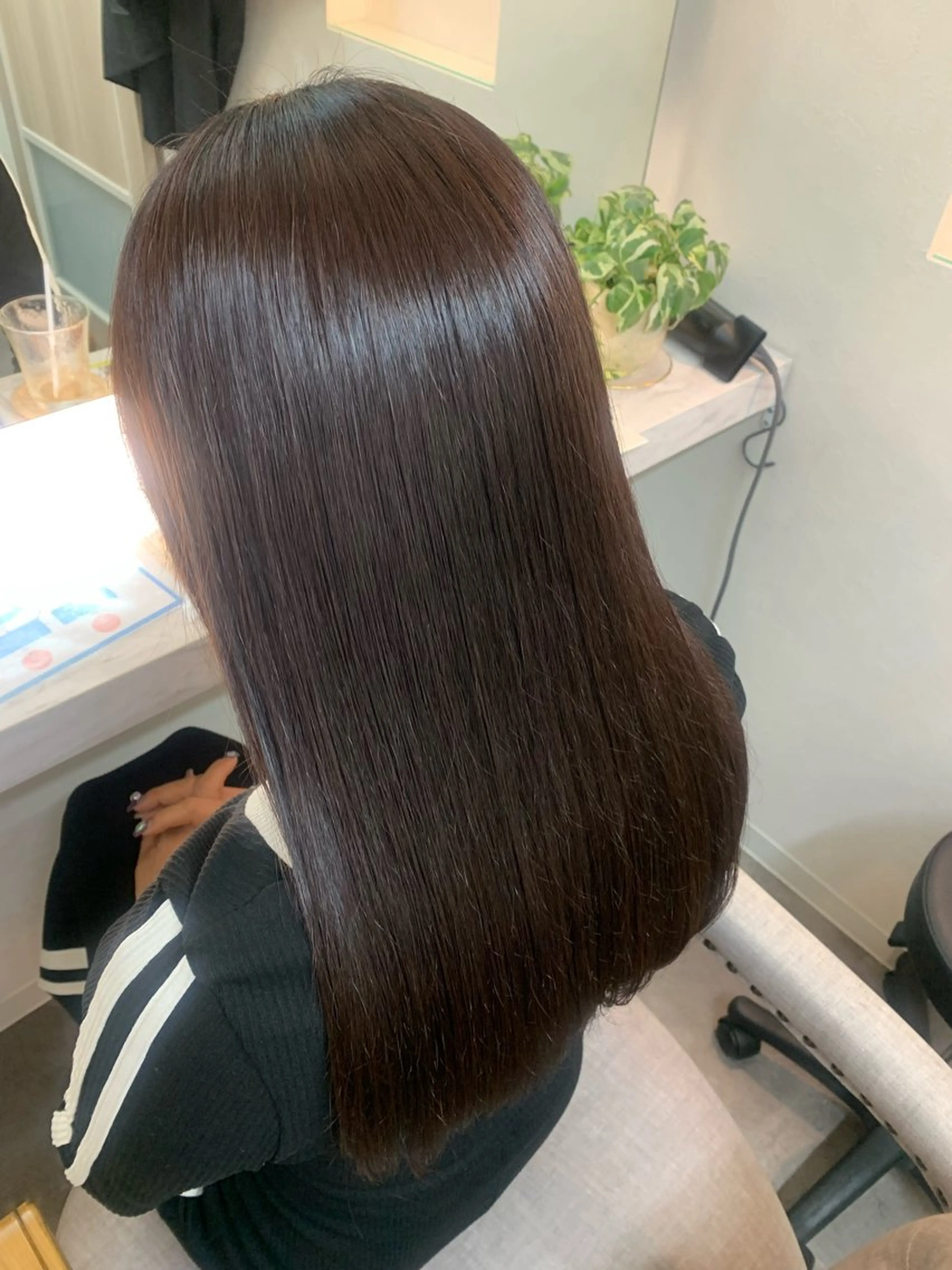 セミロング 髪質改善 トリートメント トリートメント ヘアセット 完全個室/髪質改善 武田諒のヘアスタイル