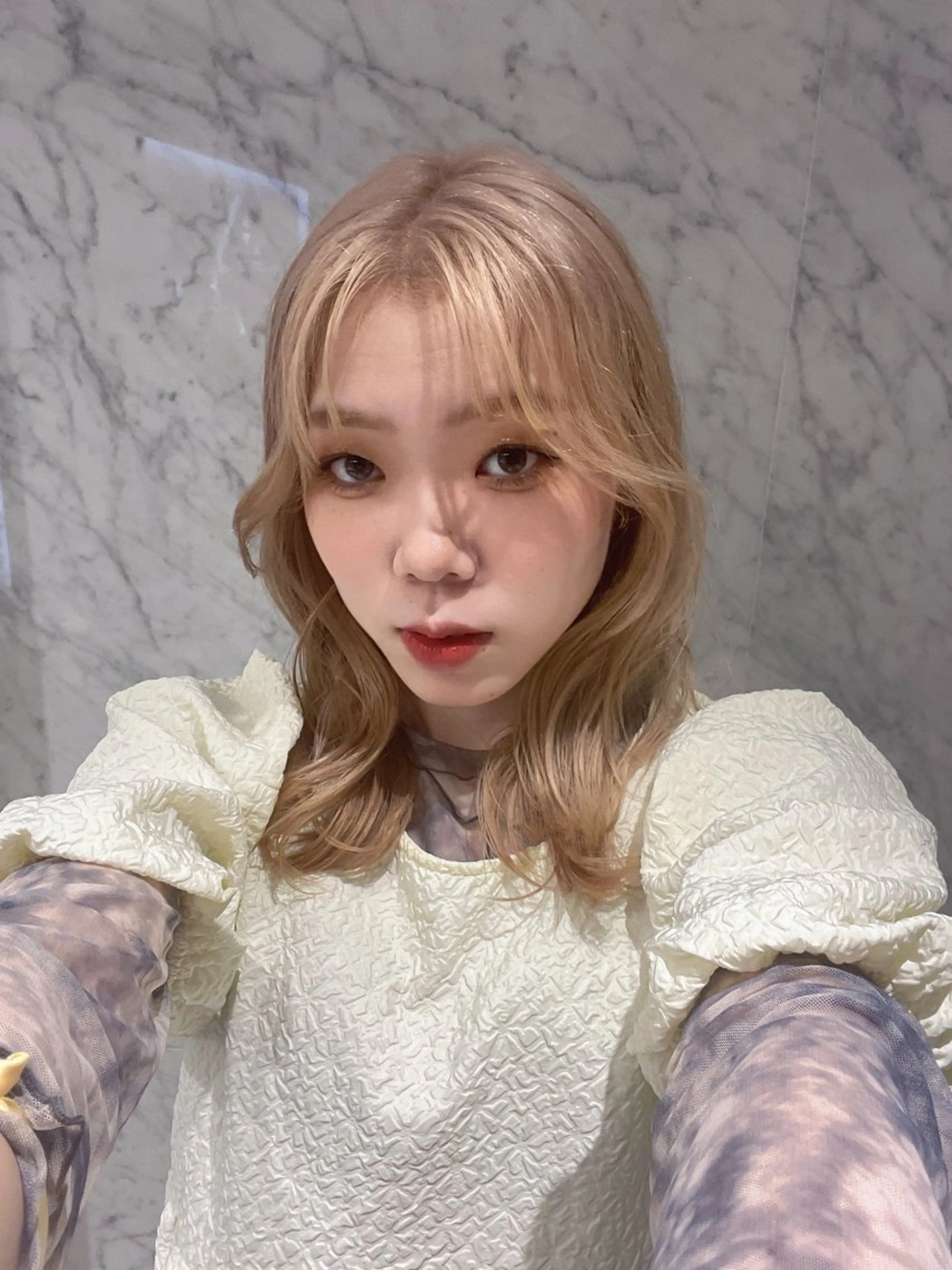 ミディアム カラー 豊中/髪質改善/ レイヤーカットミヅキのヘアスタイル