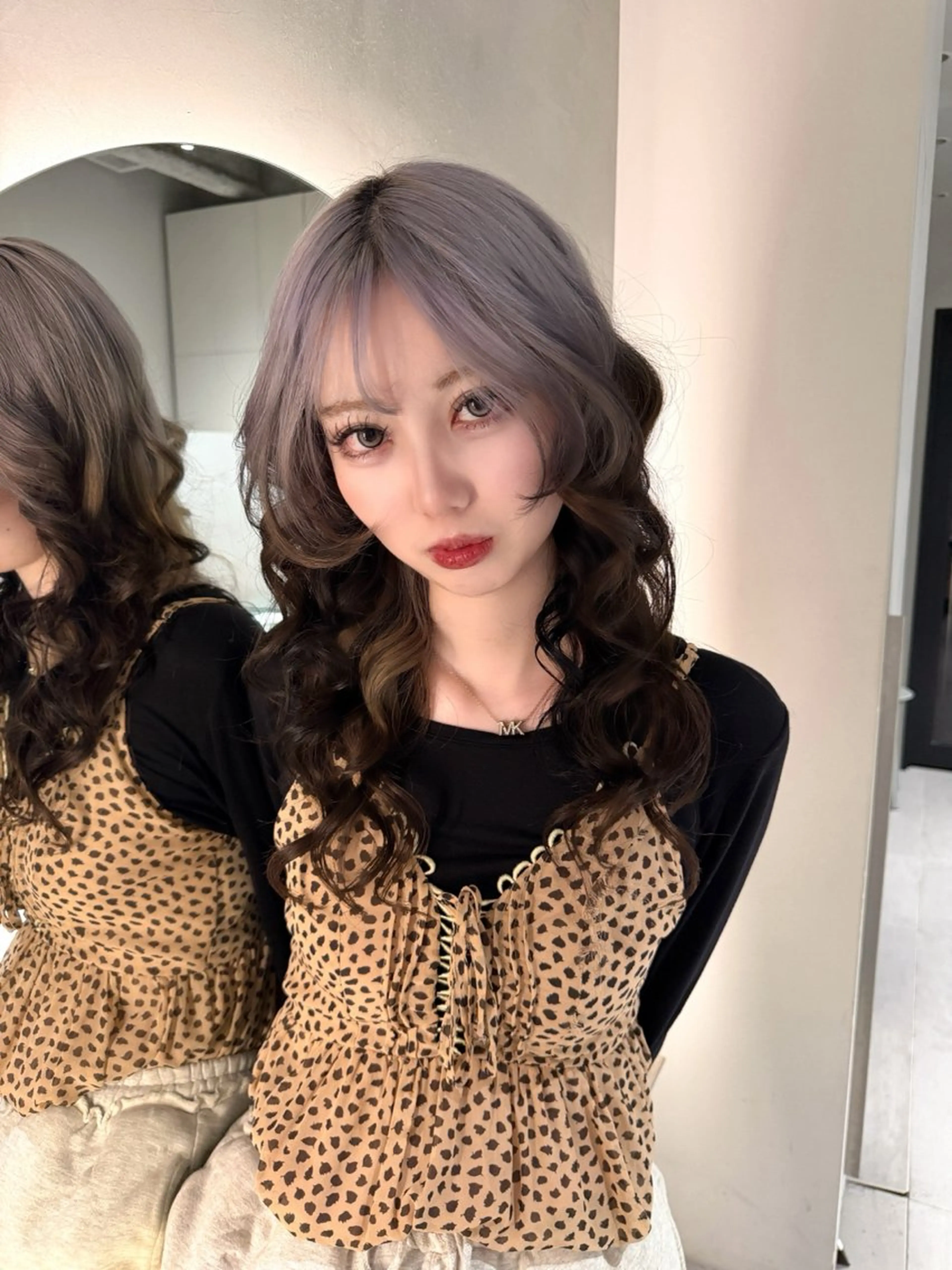 ミディアム ヘアカラー SOL/NAGOYA ANNAのヘアスタイル