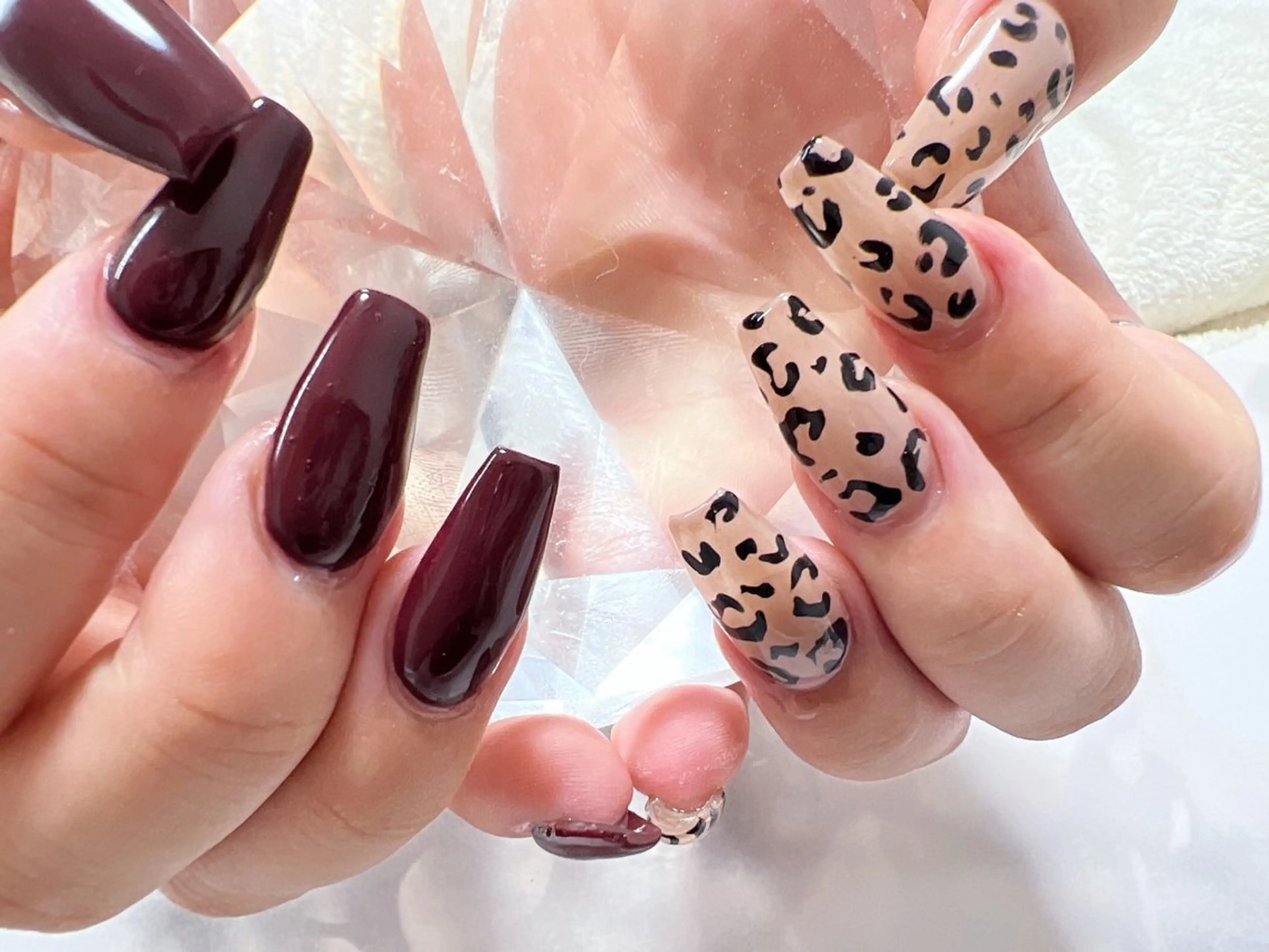 ネイル アニマル柄 coco nailのネイルデザイン