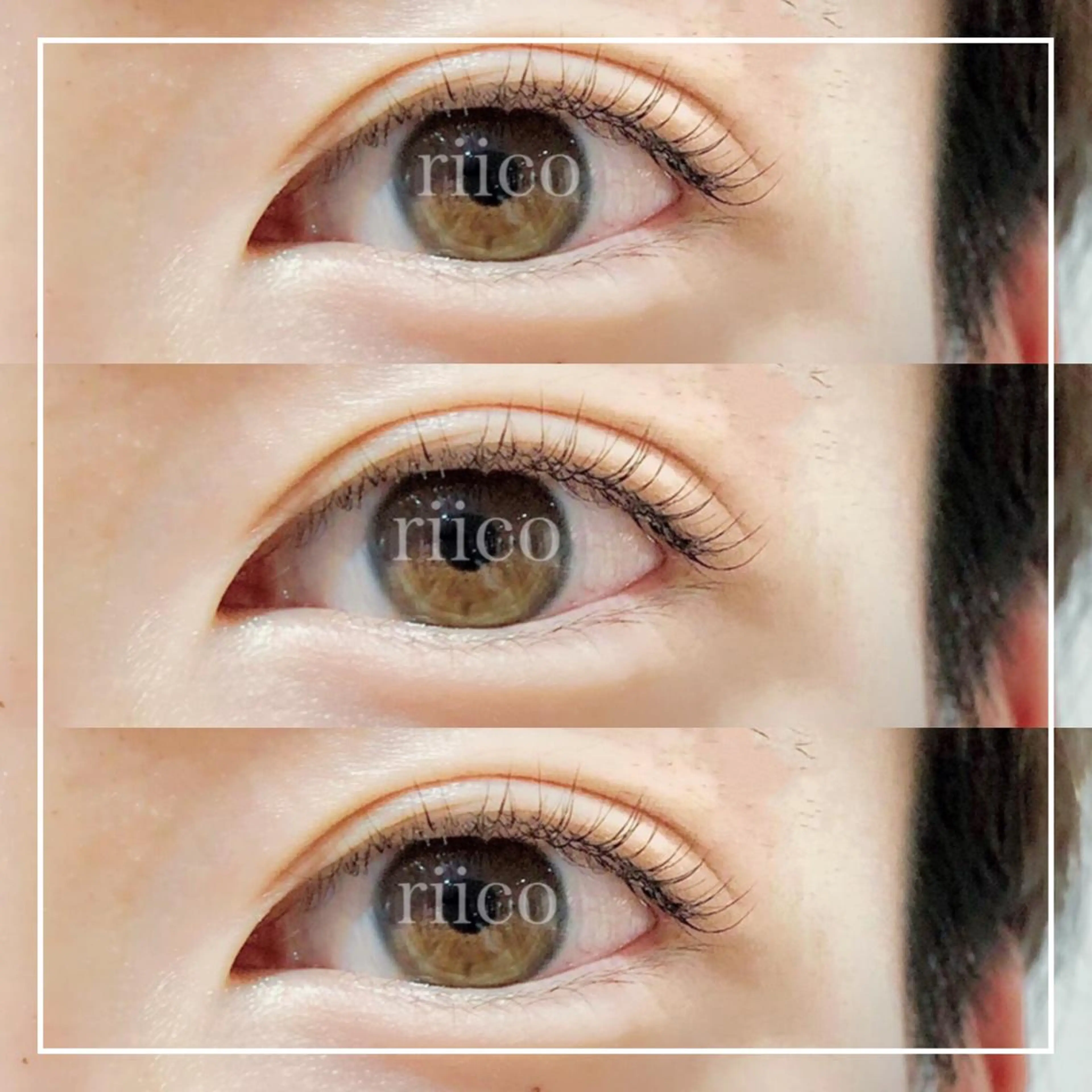 マツエク・マツパ KNACK eye lash RISAのマツエク・マツパデザイン