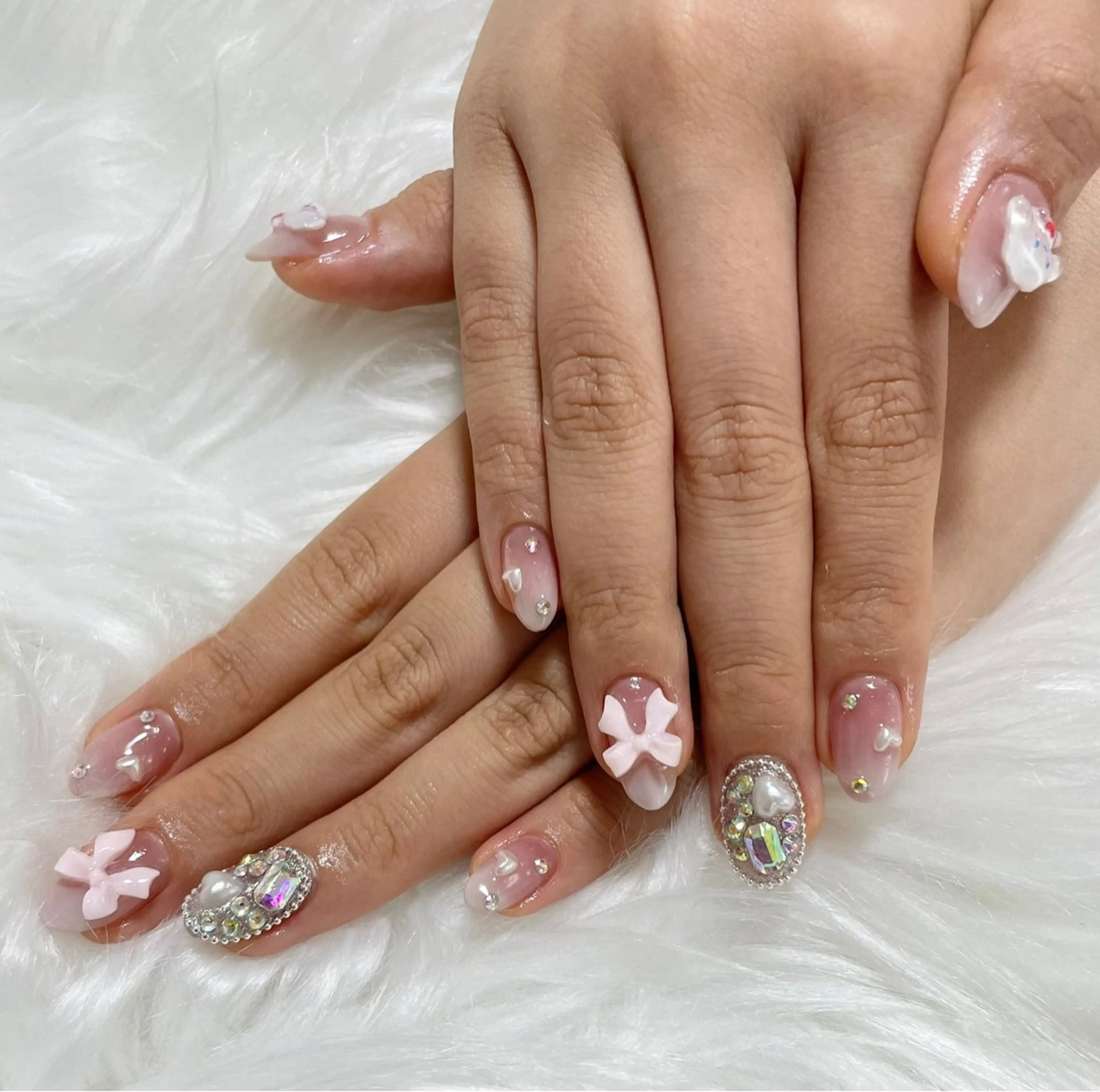 ネイル ハンドネイル nail salon HIRUKANAのネイルデザイン