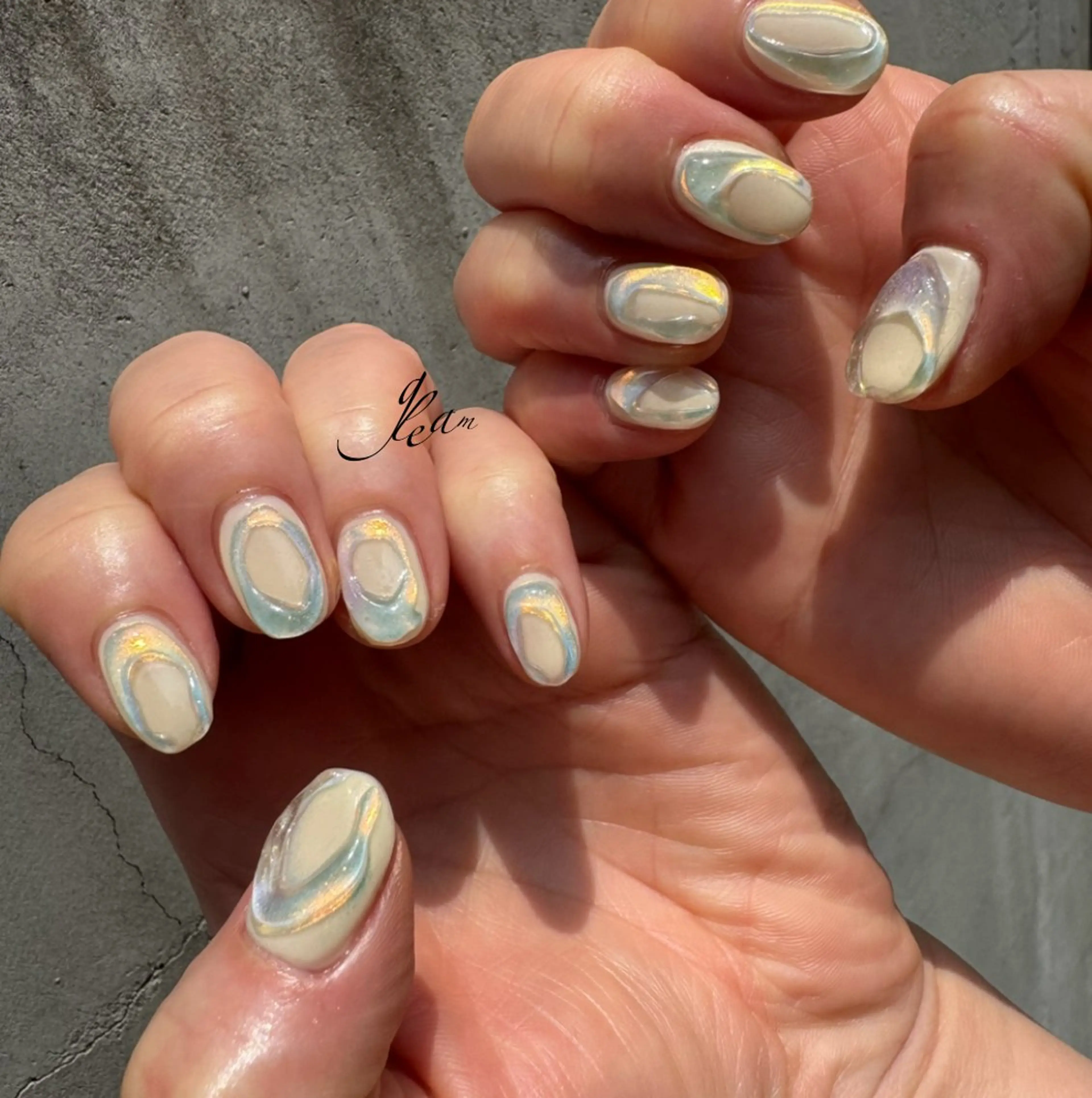 ネイル ハンドネイル gleam所属・gleam✴︎ sayakaのネイルデザイン