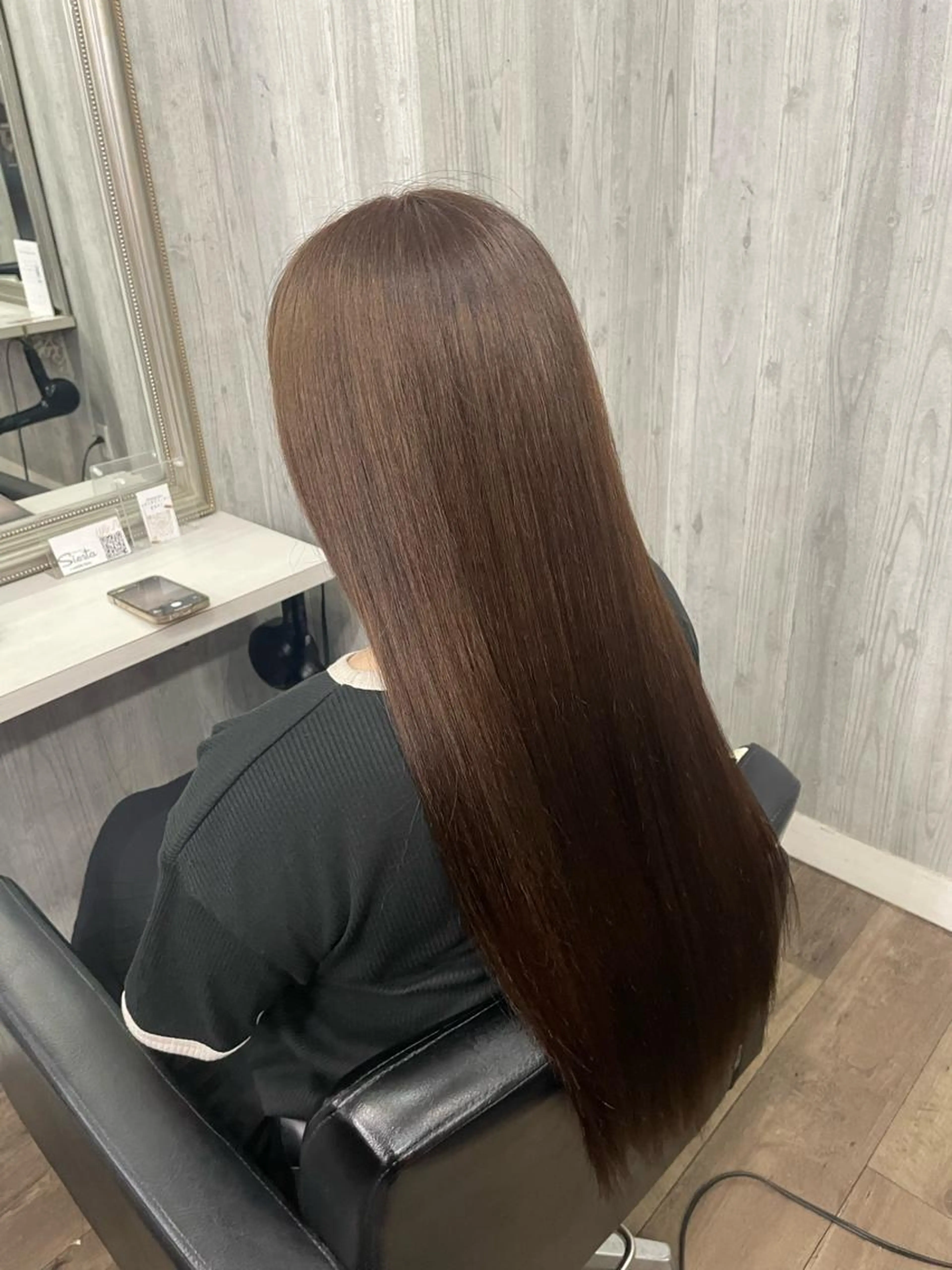 💫🥨前髪、顔まわり縮毛矯正🥨➕全体カット➕コラーゲントリートメント💫の写真