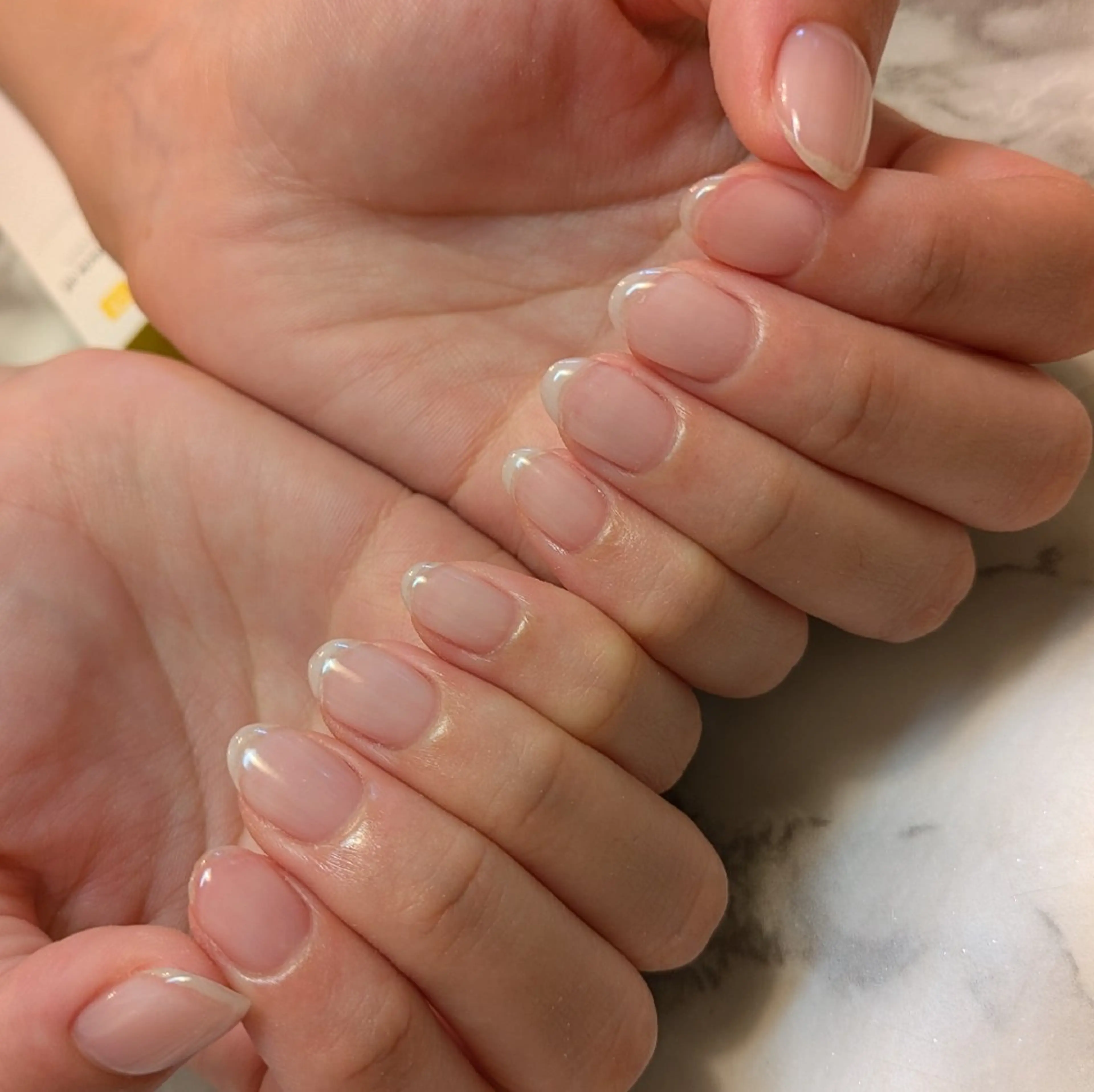 ネイル クリアネイル ジェヌインネイル 河内のネイルデザイン