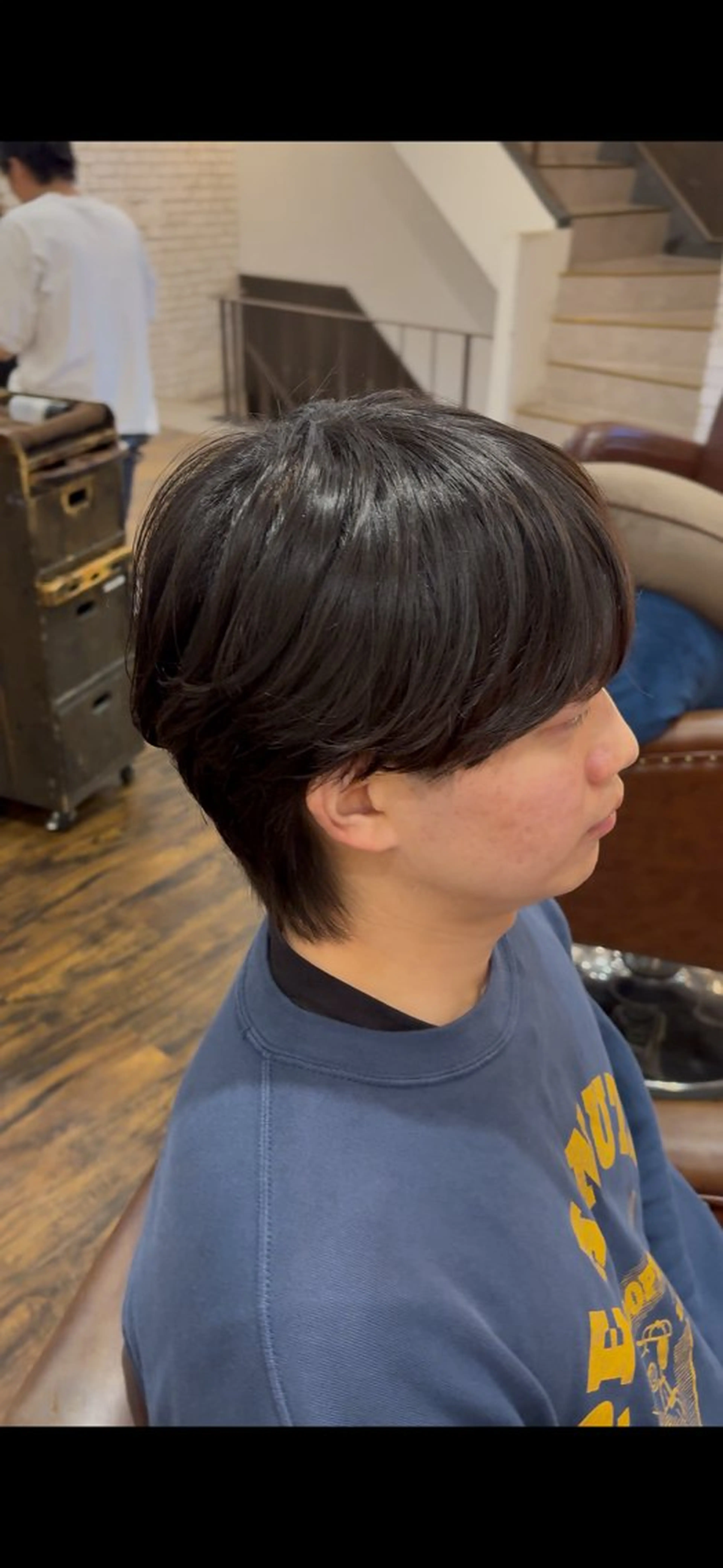 パーマ メンズ noa 似合わせ︰ 透明感︰韓国風のヘアスタイル