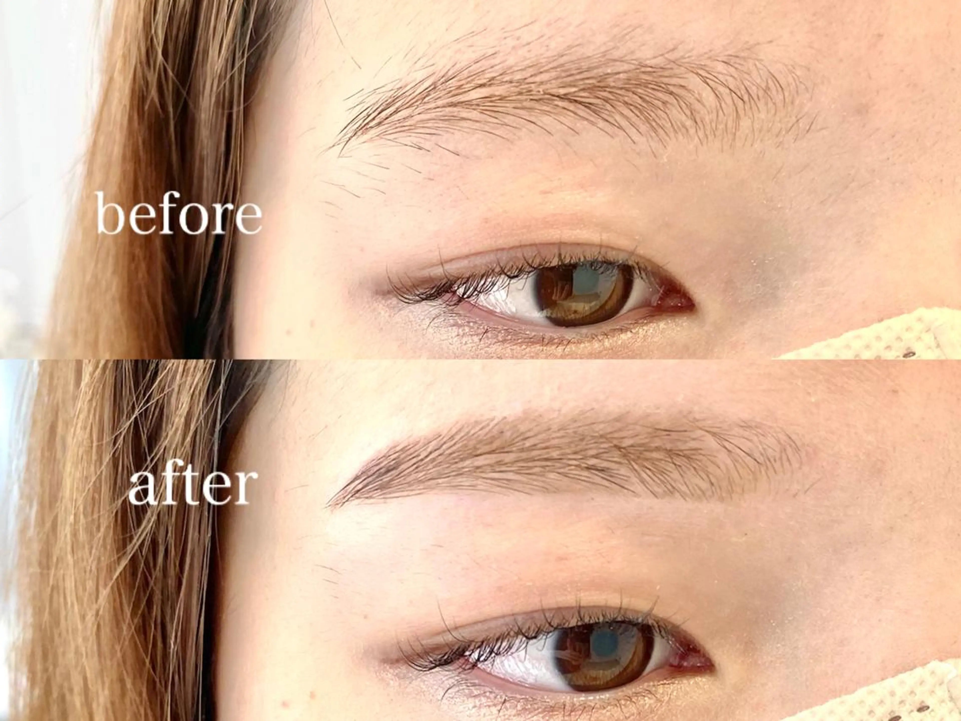 アイブロウ Lowen kahoのマツエク・マツパデザイン