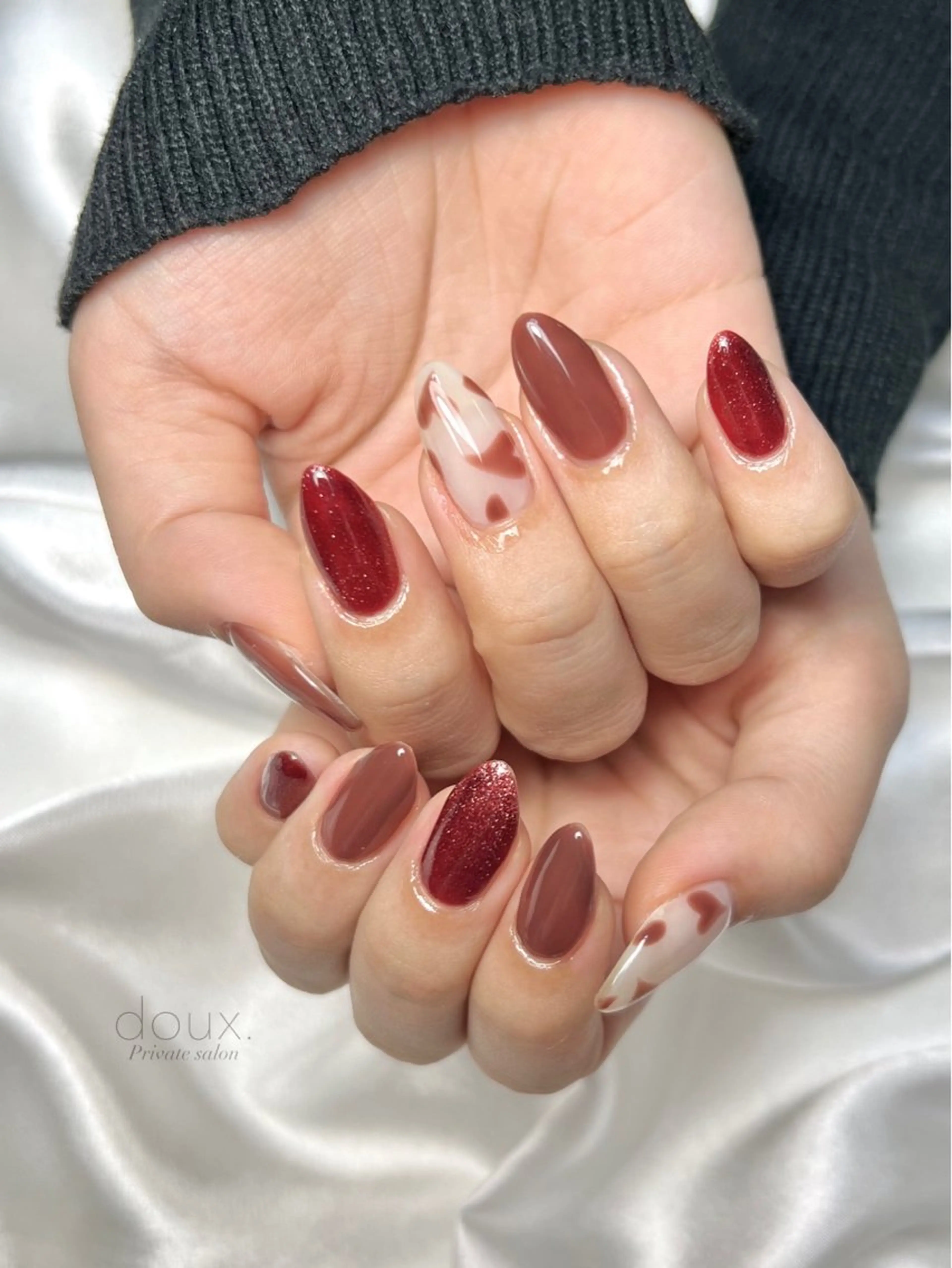 ネイル アートネイル ハンドネイル doux. nailのネイルデザイン