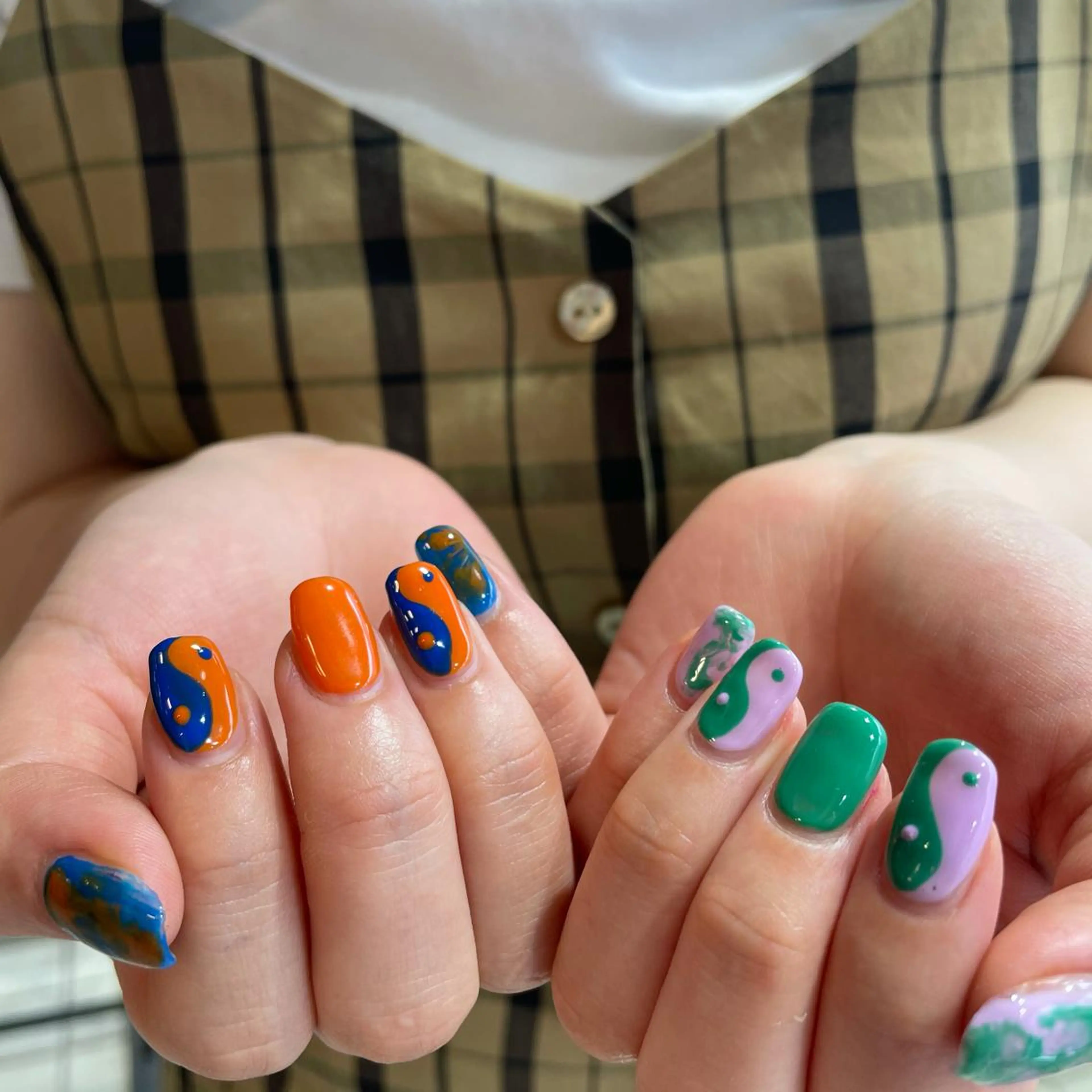 ネイル ハンドネイル 韓国ヘア🦋 MIYUのヘアスタイル