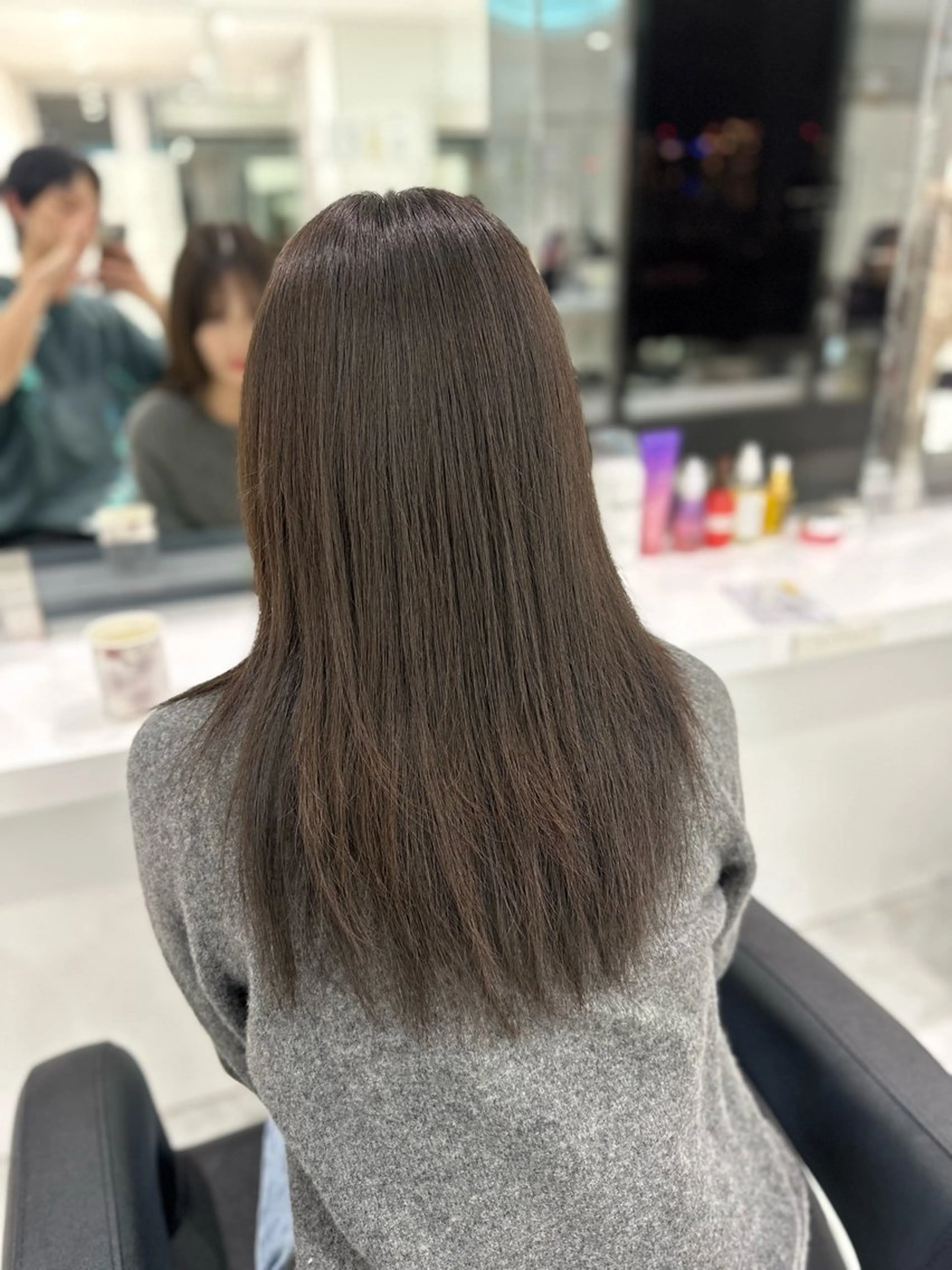 セミロング カラー 🐺韓国風メンズ特化 あさひ🐺のヘアスタイル
