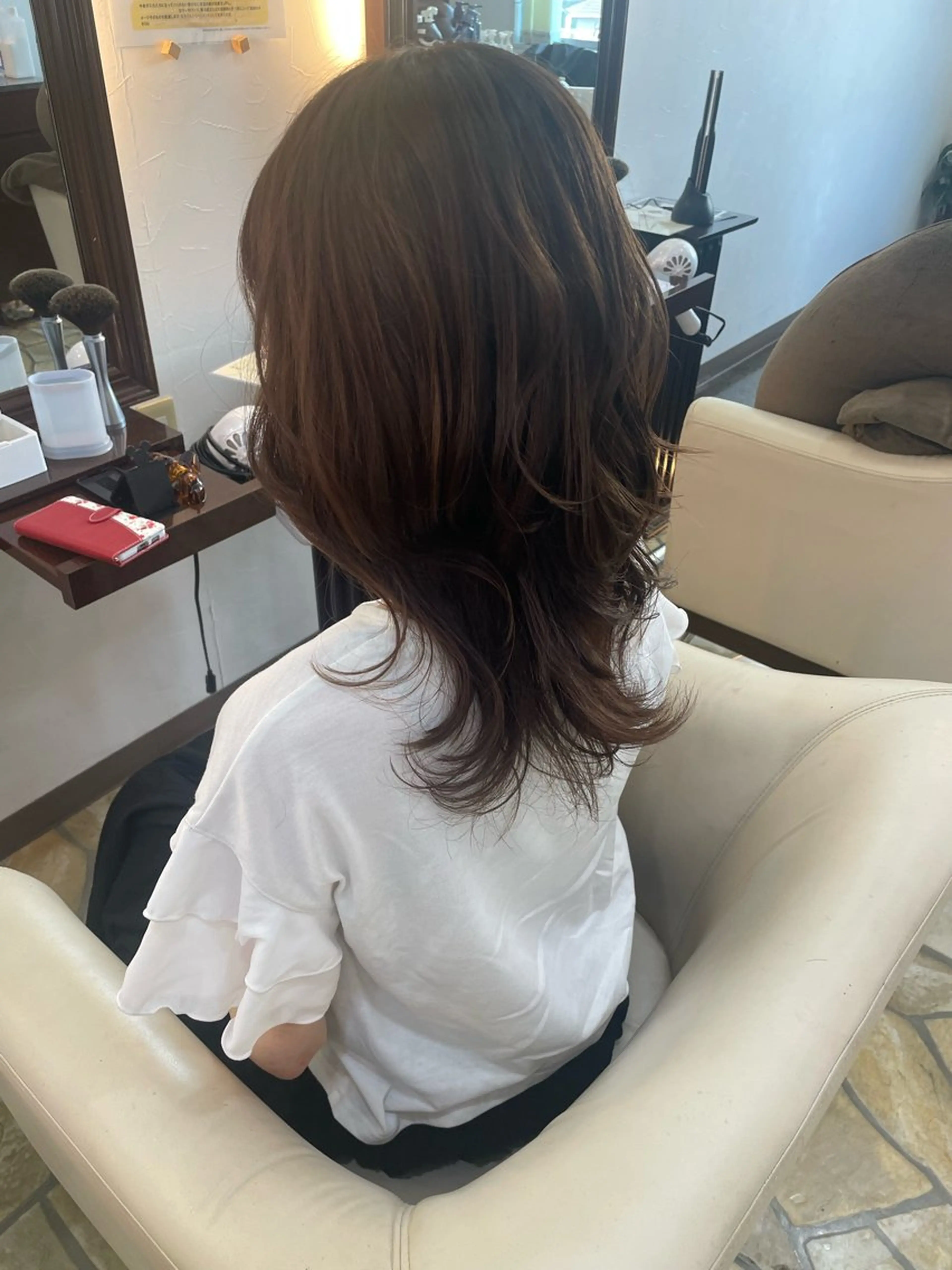 ミディアム 奈良/生駒/髪質改善 FEEL/マコのヘアスタイル