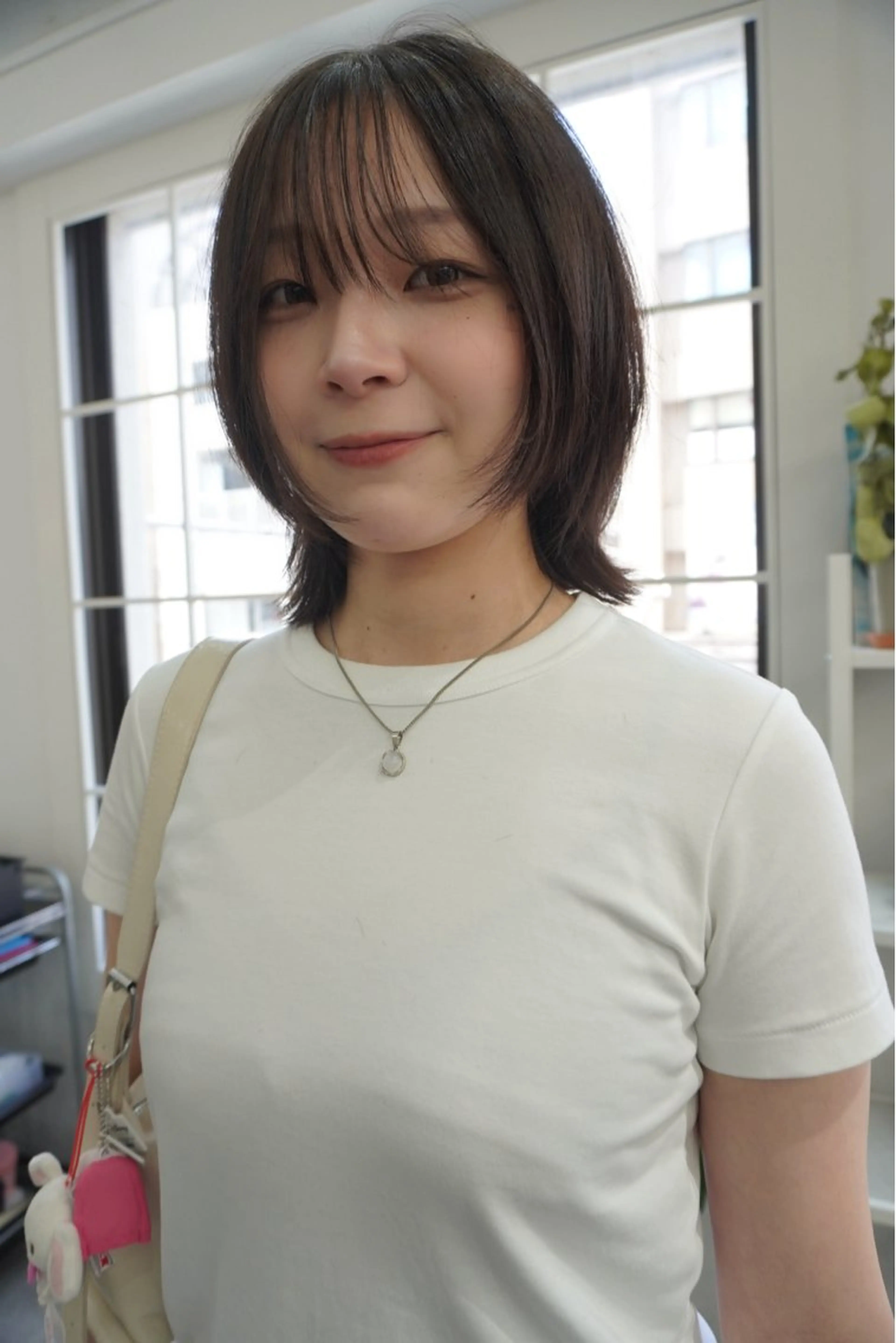 ショート カラー レイヤーカット カット ヘアカラー トリートメント レイヤー／似合わせ TAKUYAのヘアスタイル