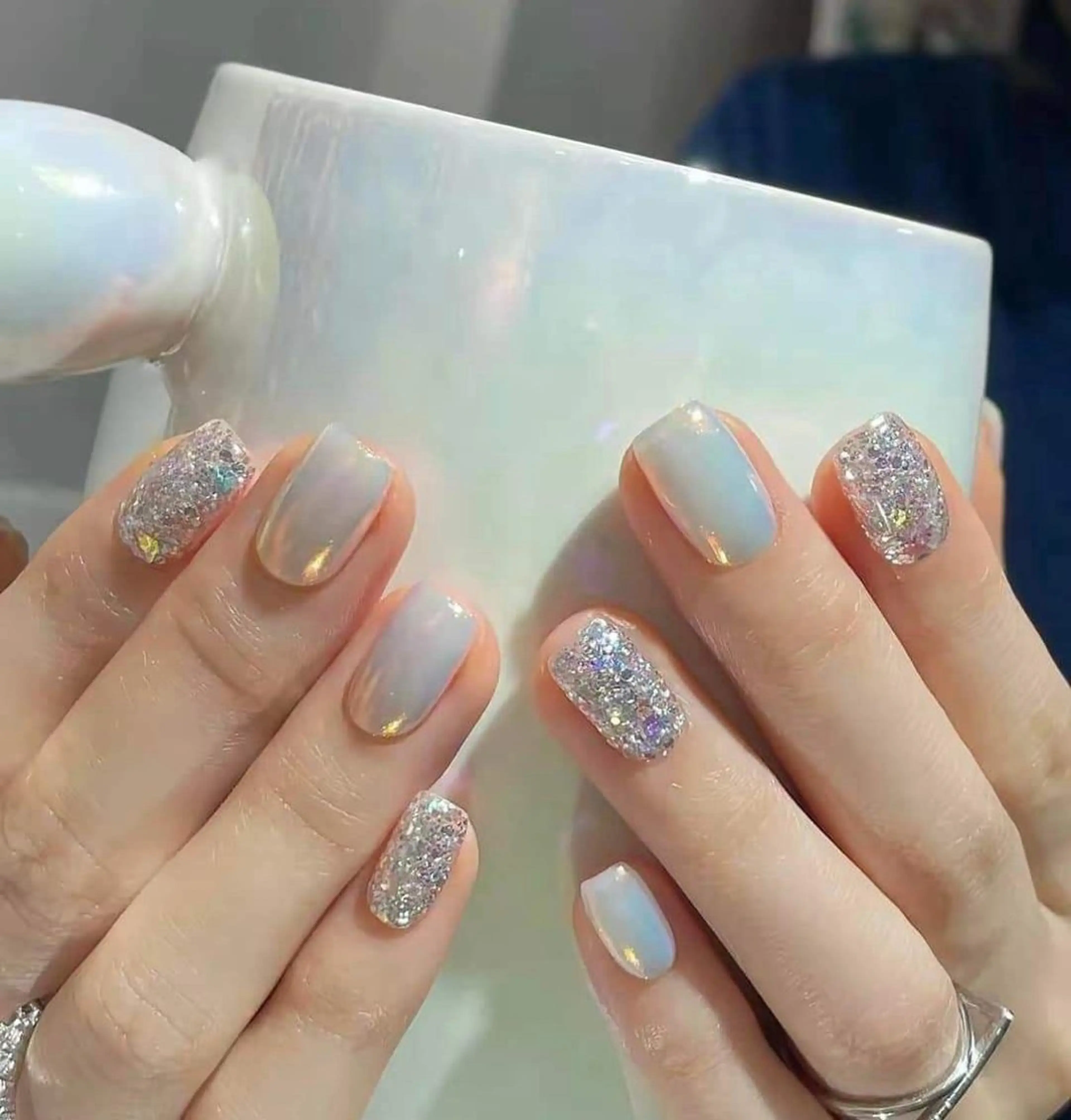 ネイル キラキラネイル HARA Nailsのネイルデザイン