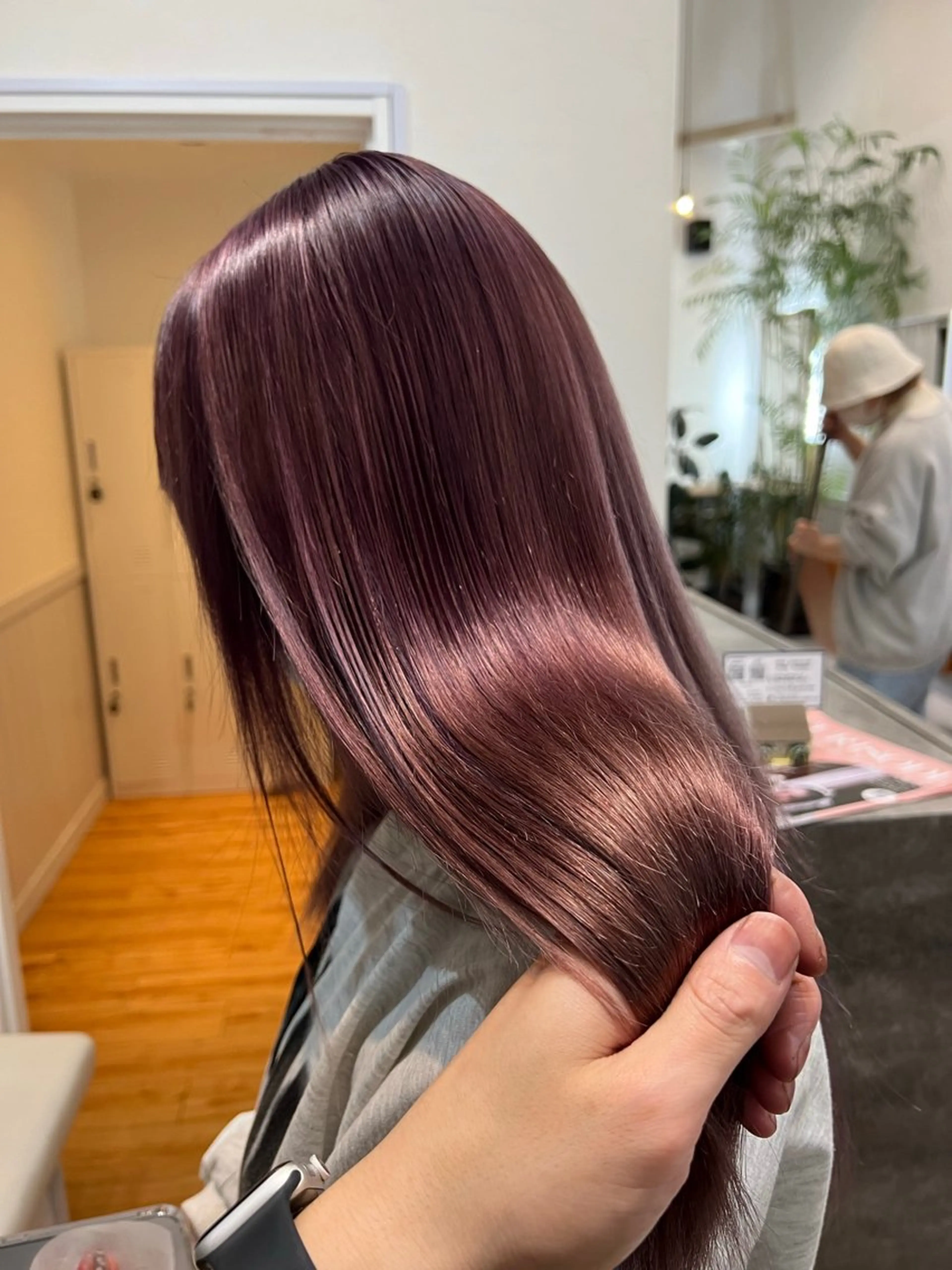 ロング ヘアカラー トリートメント 🟤TAP🟤 木曳野　金沢店のヘアスタイル