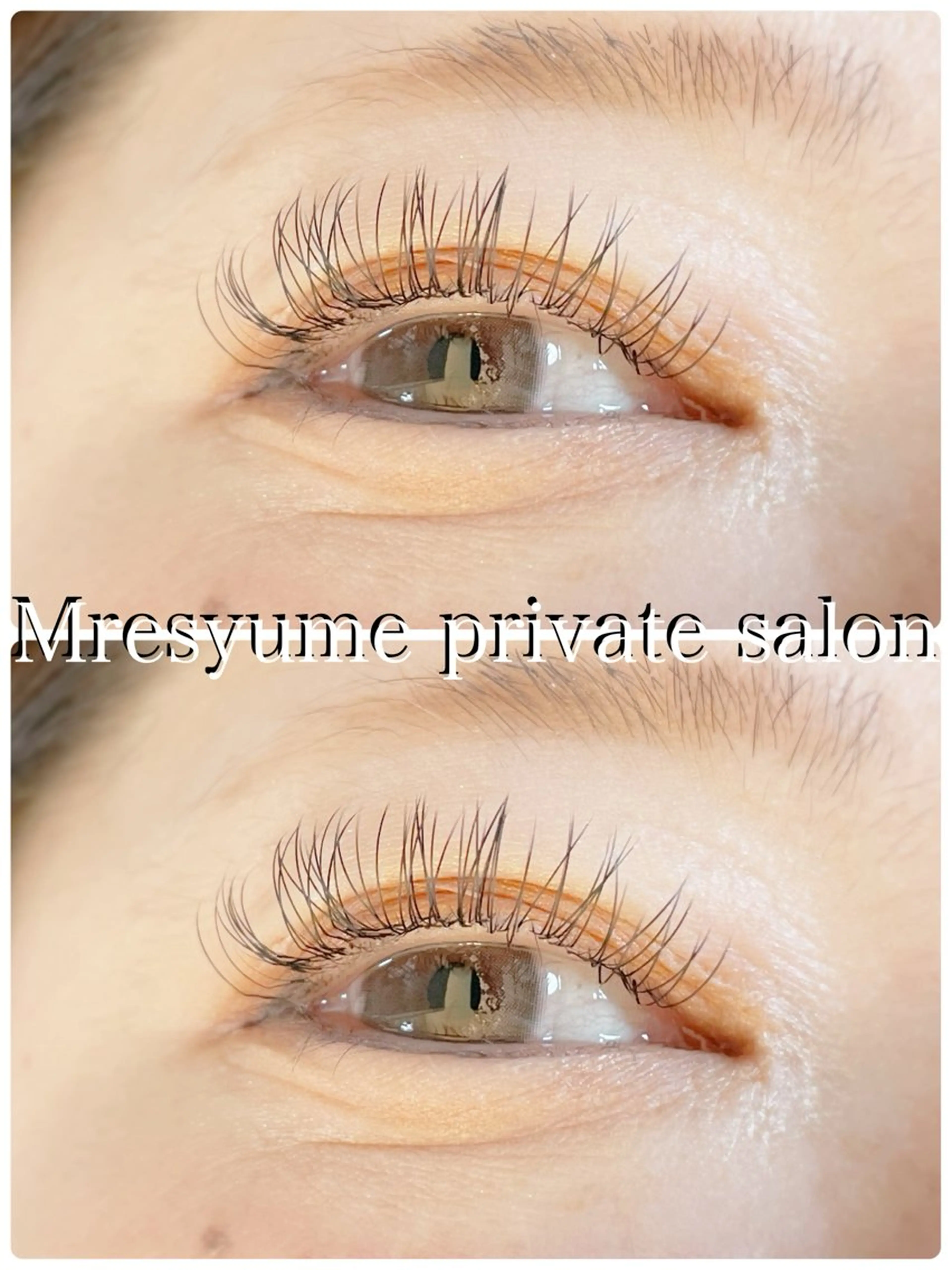 マツエク・マツパ Mresyume MAYUのマツエク・マツパデザイン