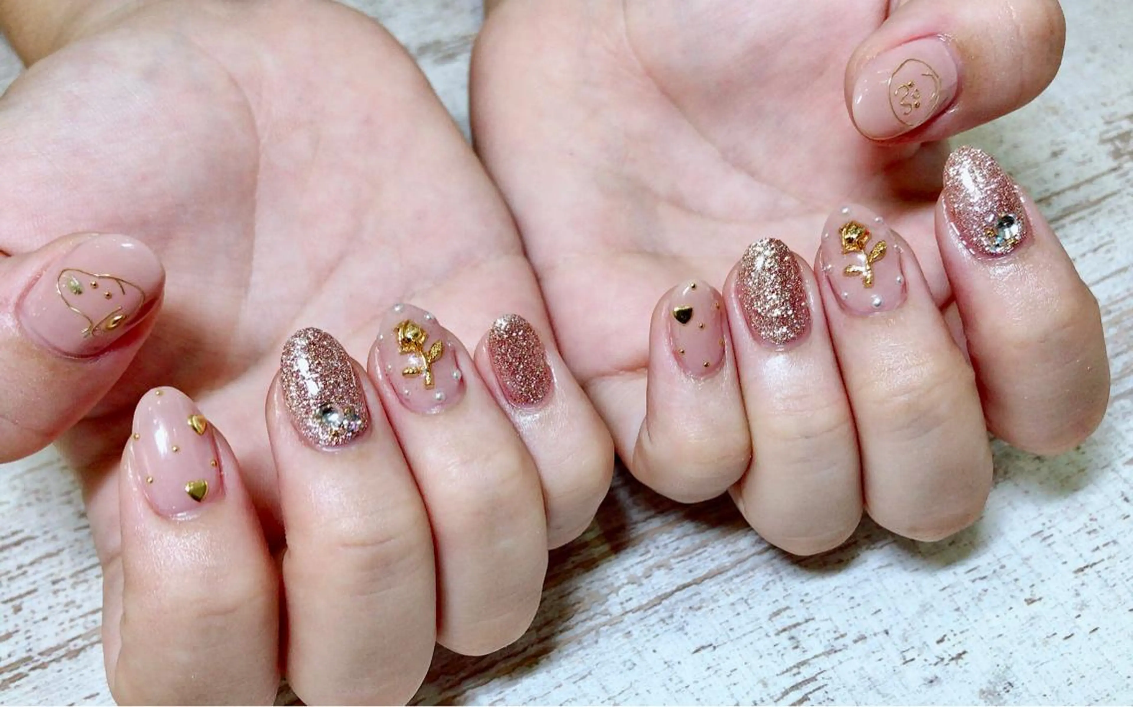 ネイル ブラウン ハンドネイル Lino+ ネイル&よもぎ蒸しのネイルデザイン