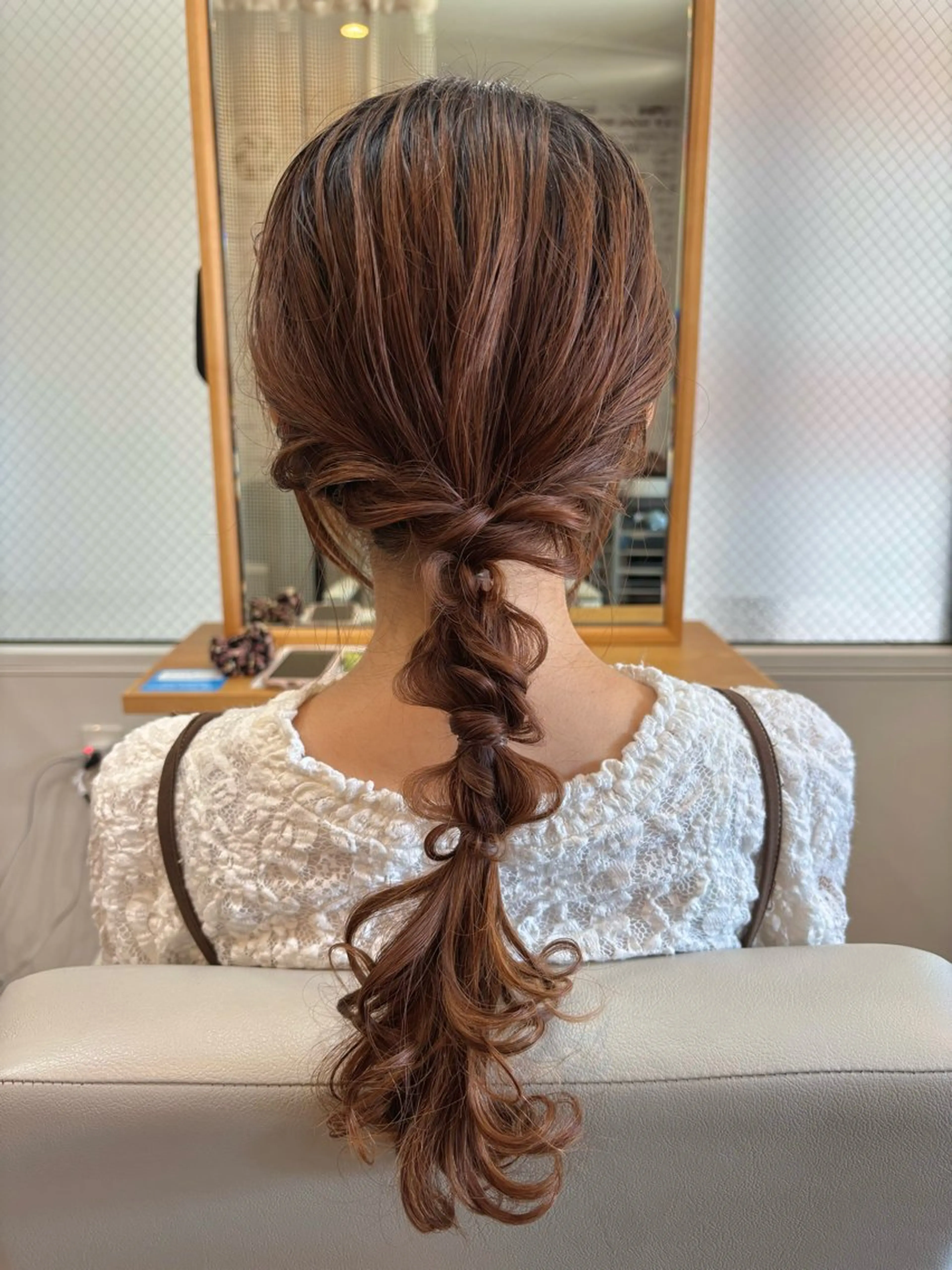 ロング rinrin 天文館のヘアスタイル