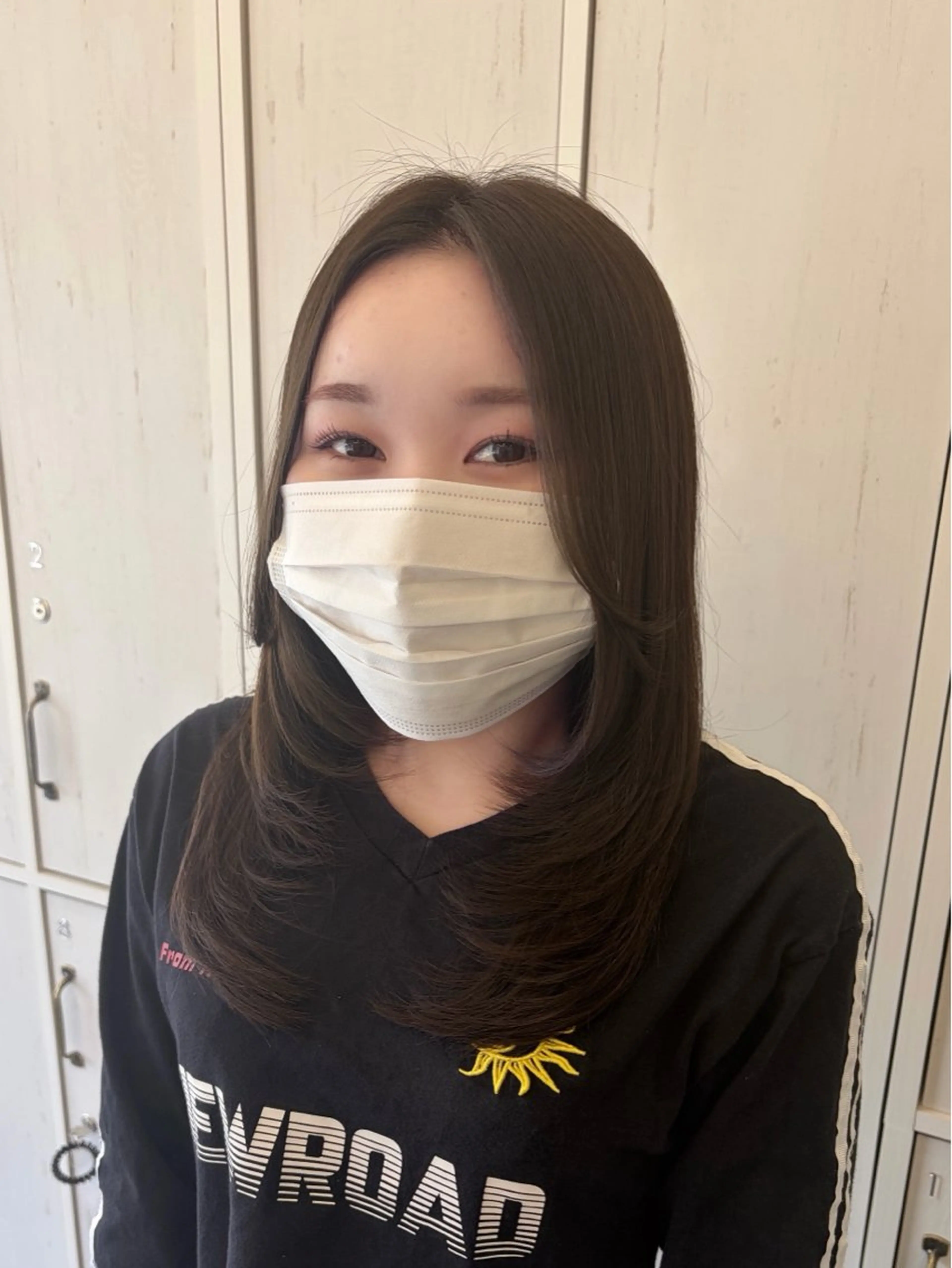 セミロング レイヤーカット カット 🐝 chiba 🐻のヘアスタイル