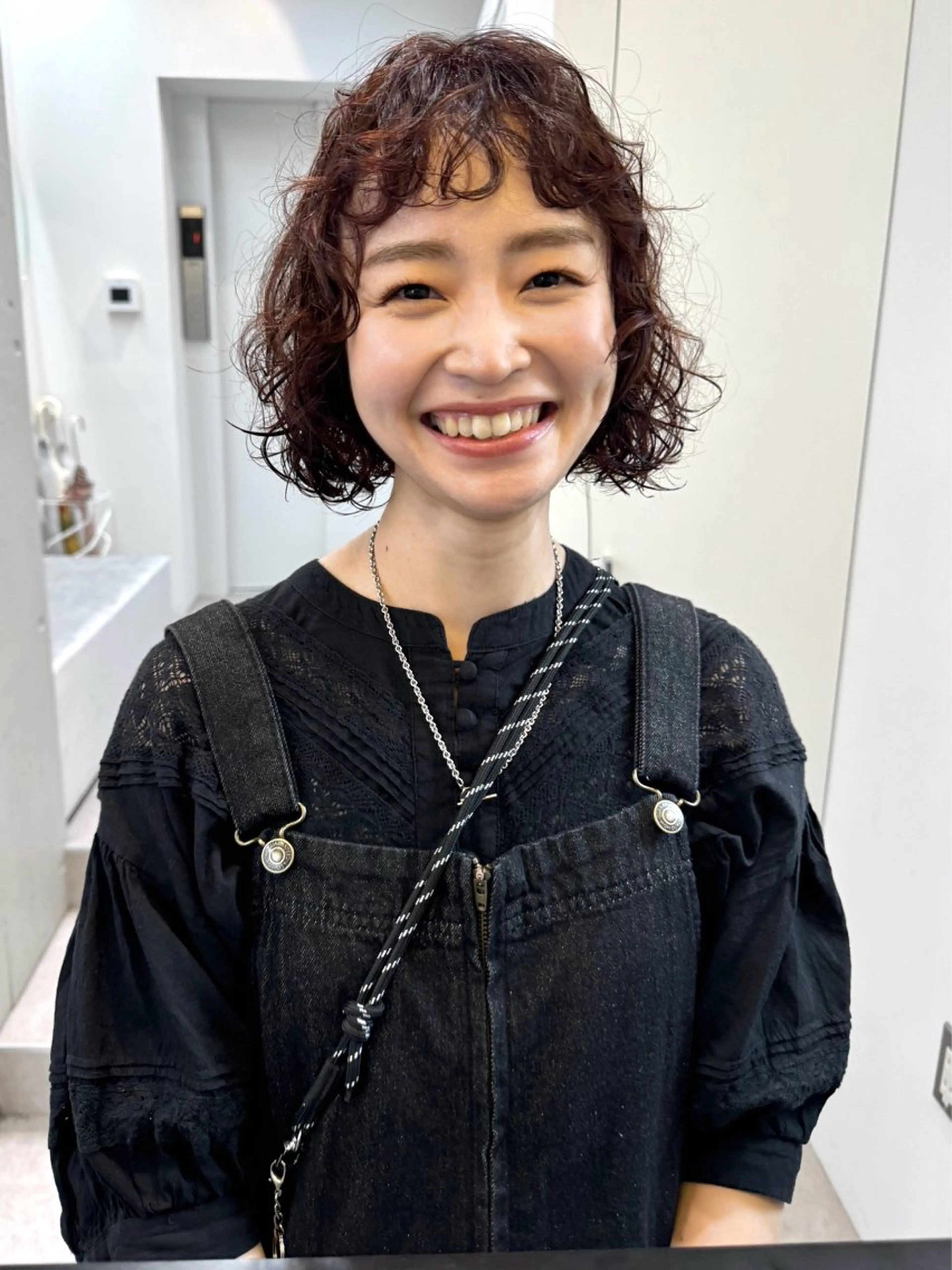 ショート パーマ ボブ 戸塚 直人のヘアスタイル