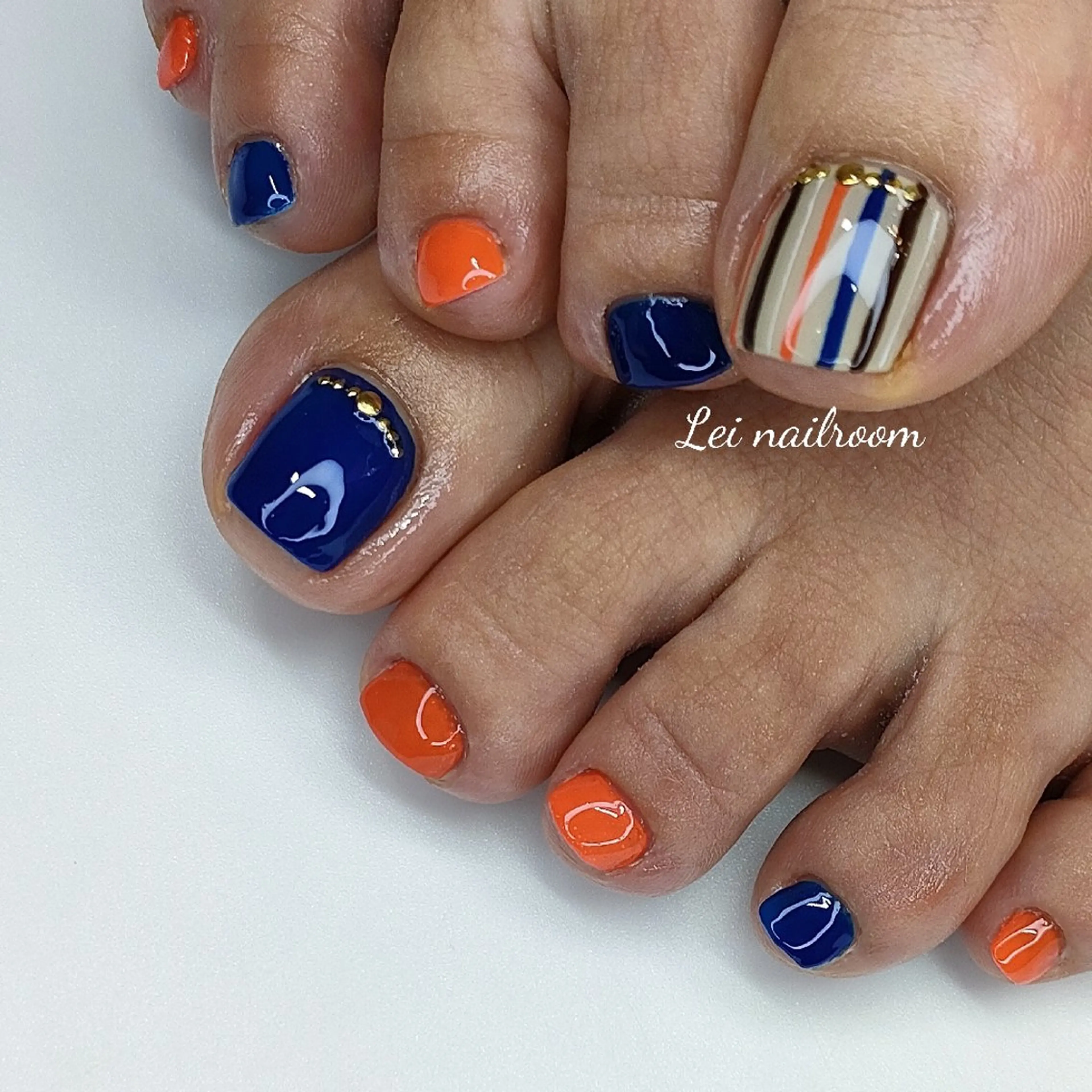 ネイル フットネイル lei🌼 nailroomのネイルデザイン
