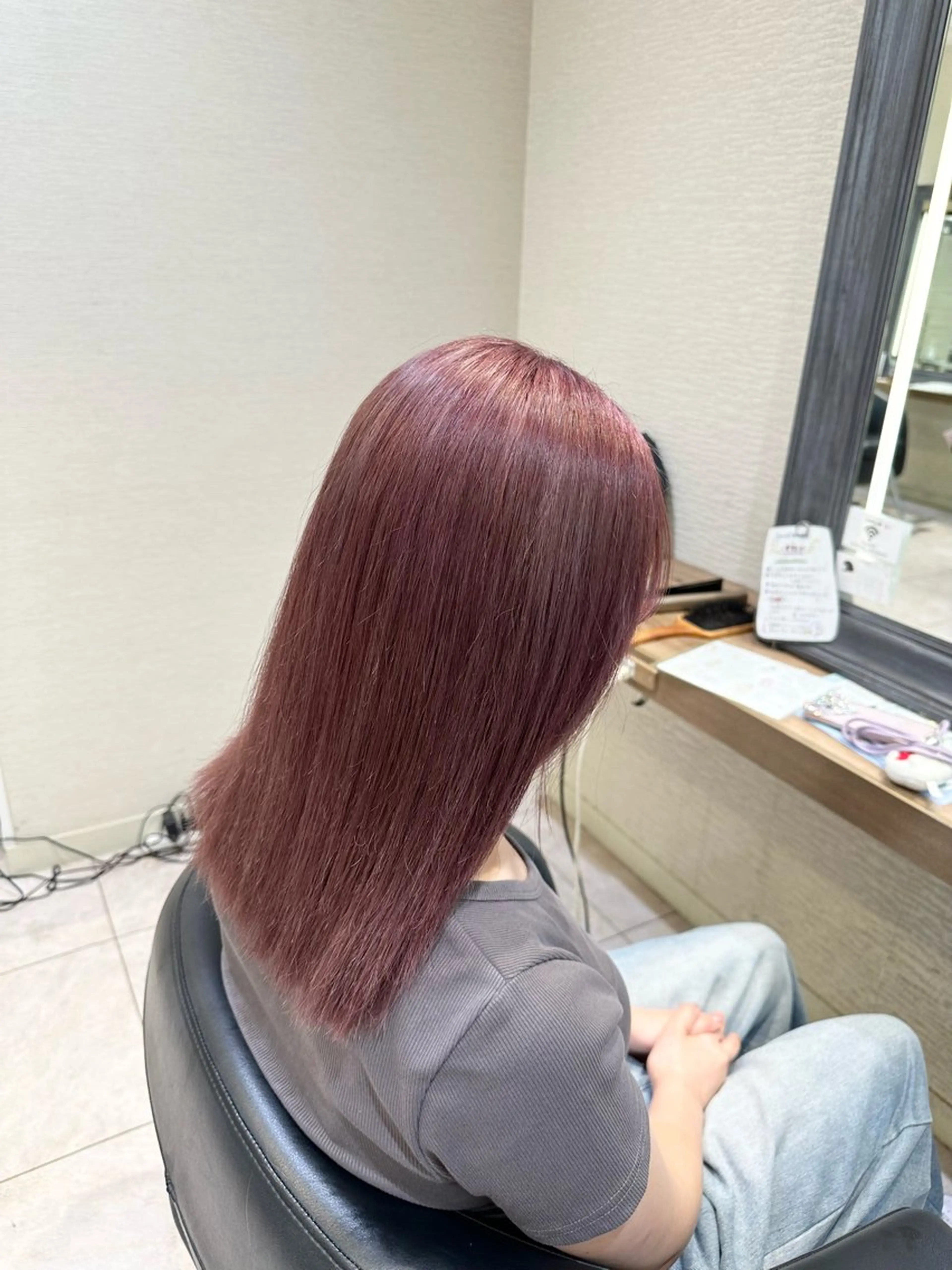 カラー パーマ×レイヤー| カラー カホ🪩🤍のヘアスタイル