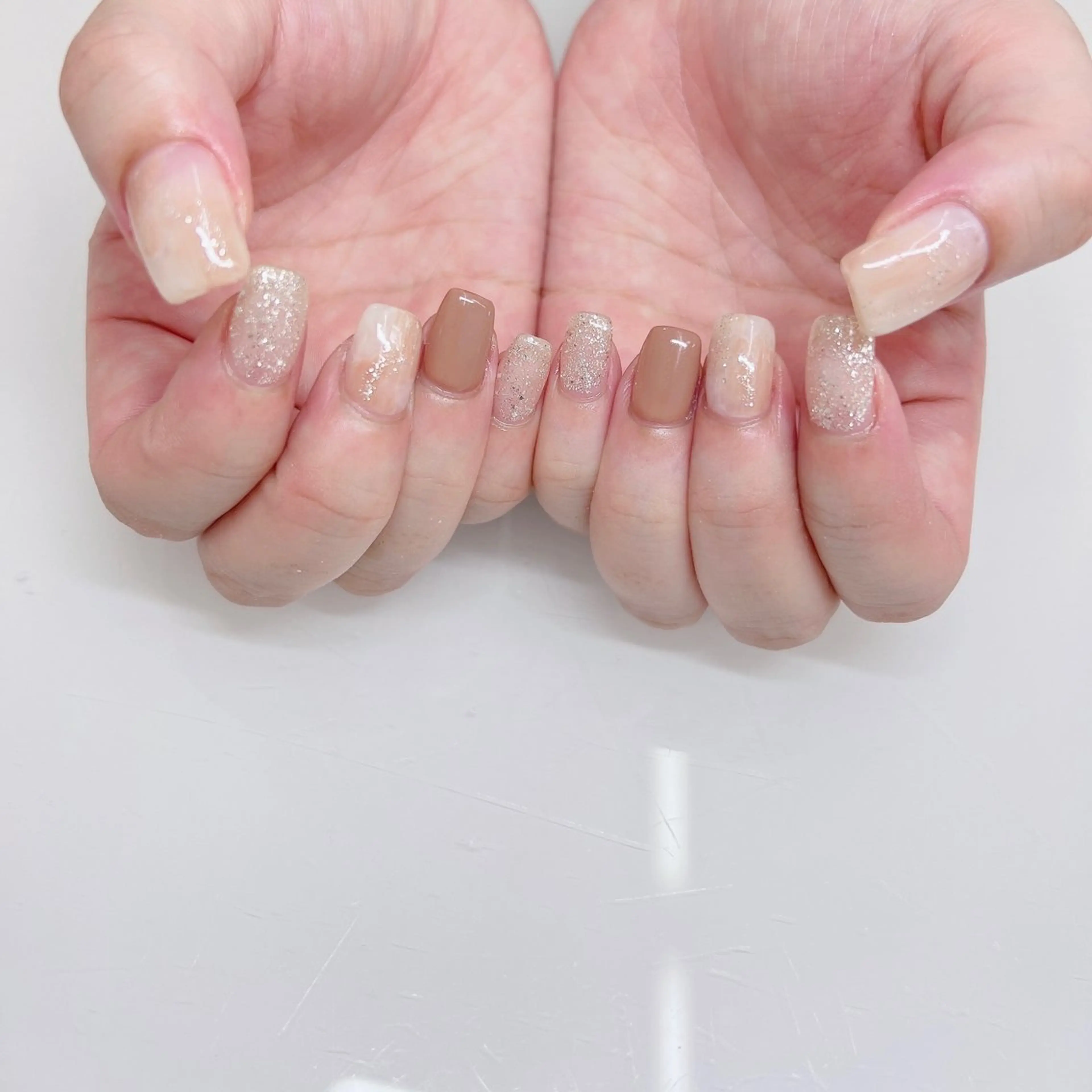 ネイル ジェルネイル 韓国ネイル マグネットネイル 持ち込み ニュアンスネイル nail salon Rewardのネイルデザイン