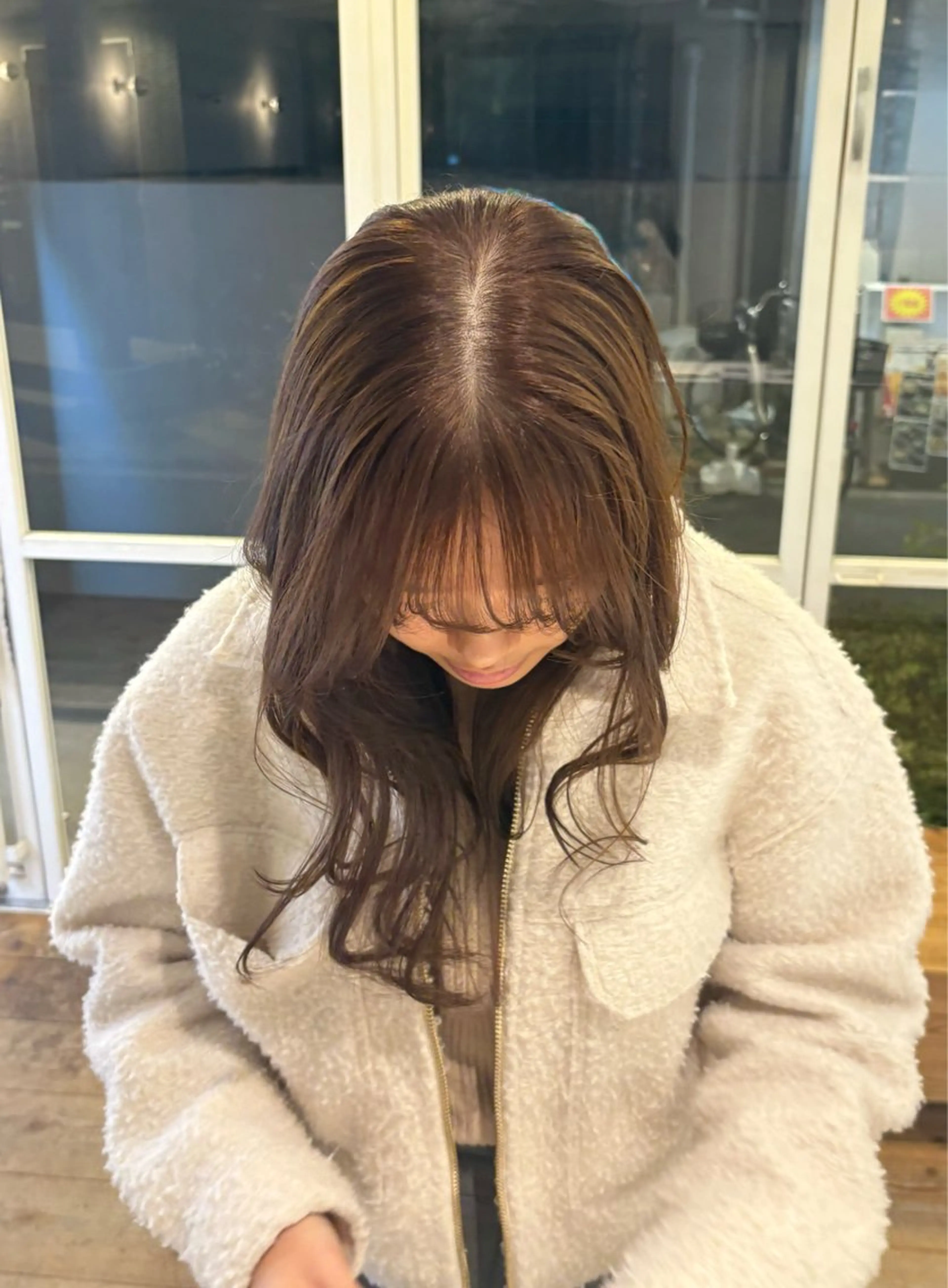 ロング カラー カット ヘアカラー YARD.所属・【YARD.】 渡邊 こころのヘアスタイル