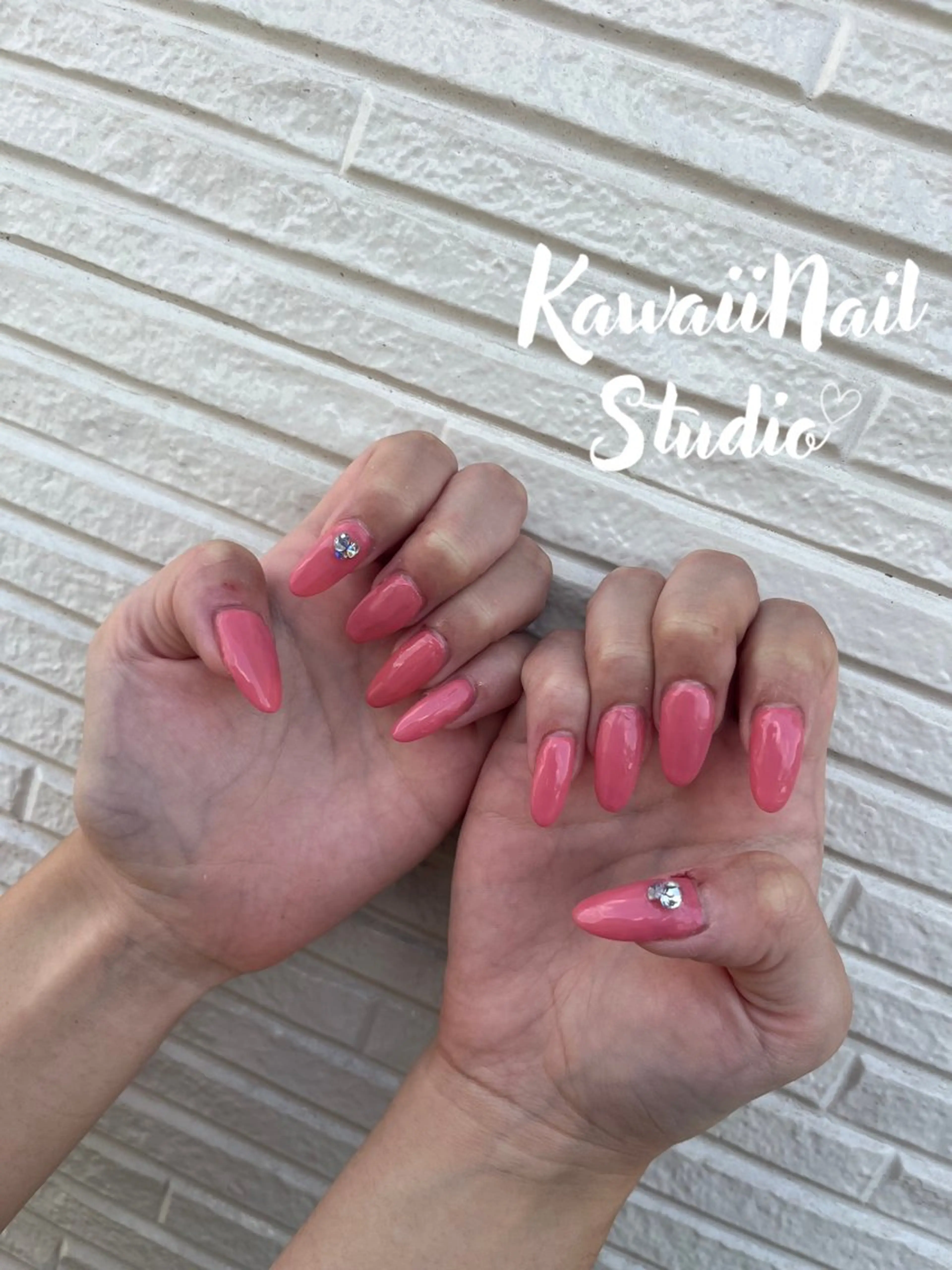 ネイル 長さ出し ネイルチップ ハンドネイル Kawaiinail studioのネイルデザイン