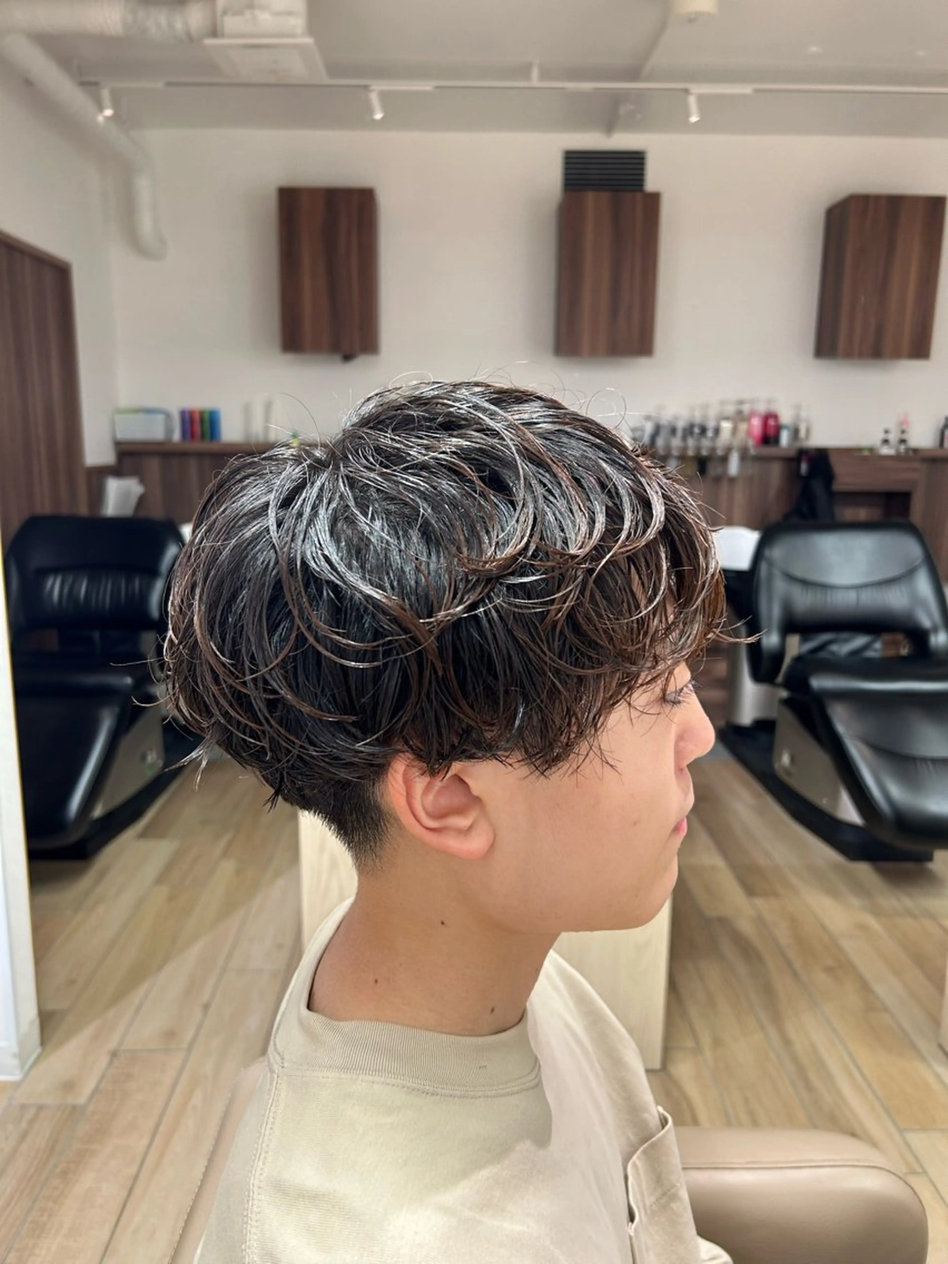 パーマ メンズ 渡辺 大輝 メンズパーマのヘアスタイル