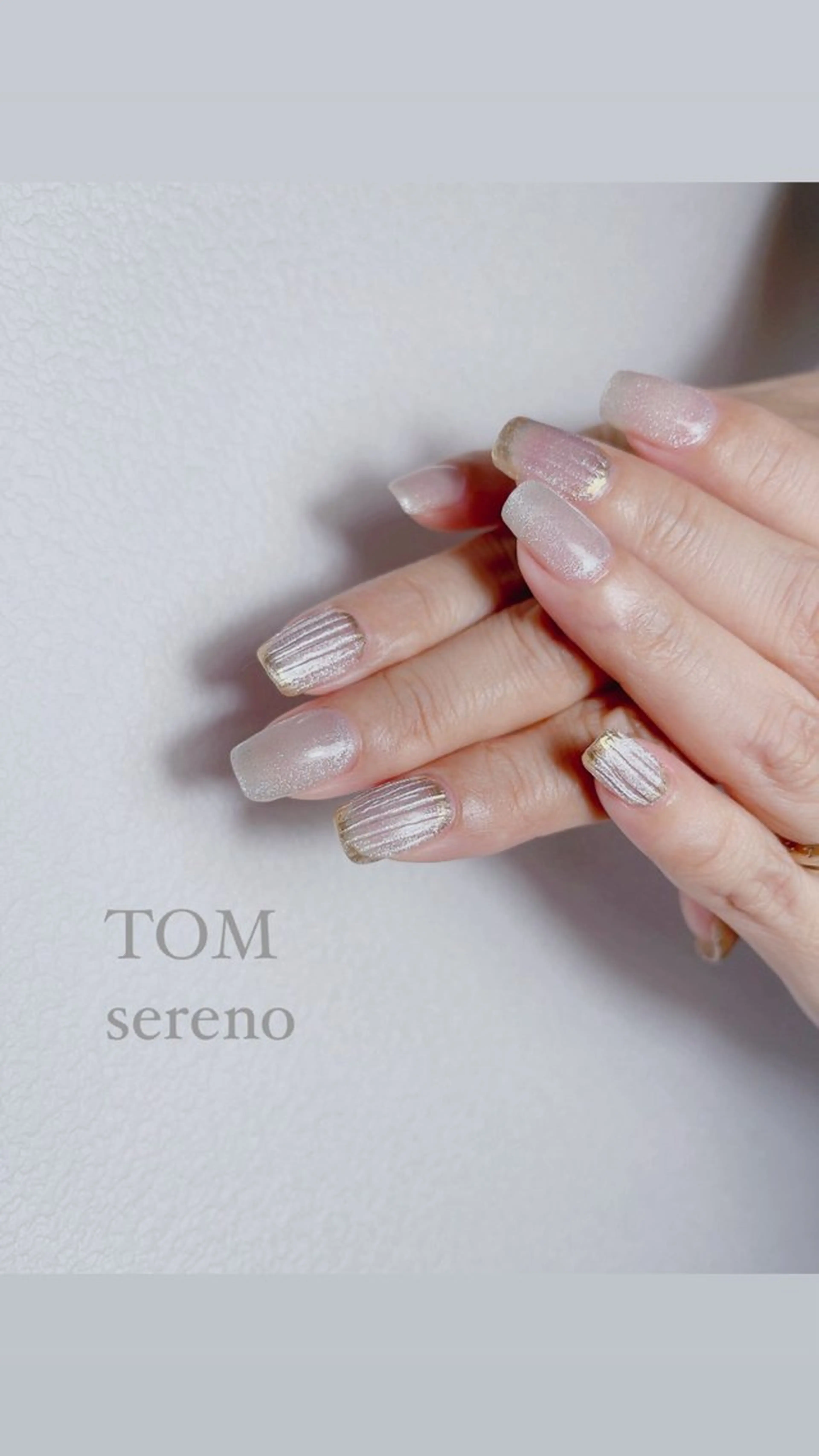 ネイル マグネットネイル ハンドネイル TOM serenoのネイルデザイン