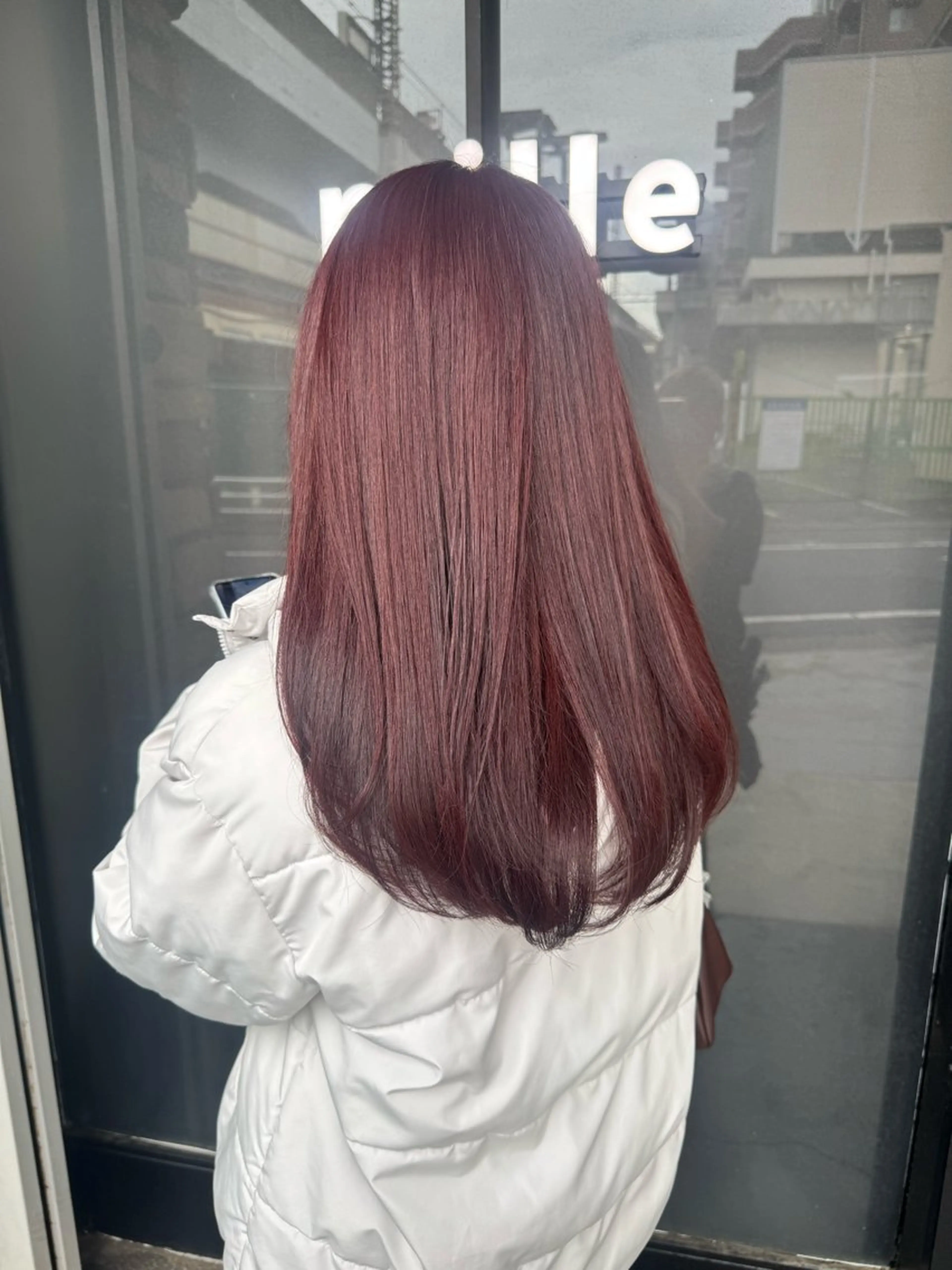 セミロング カラー 暖色カラー/ブリーチ 🎀オビツメイ🎀のヘアスタイル