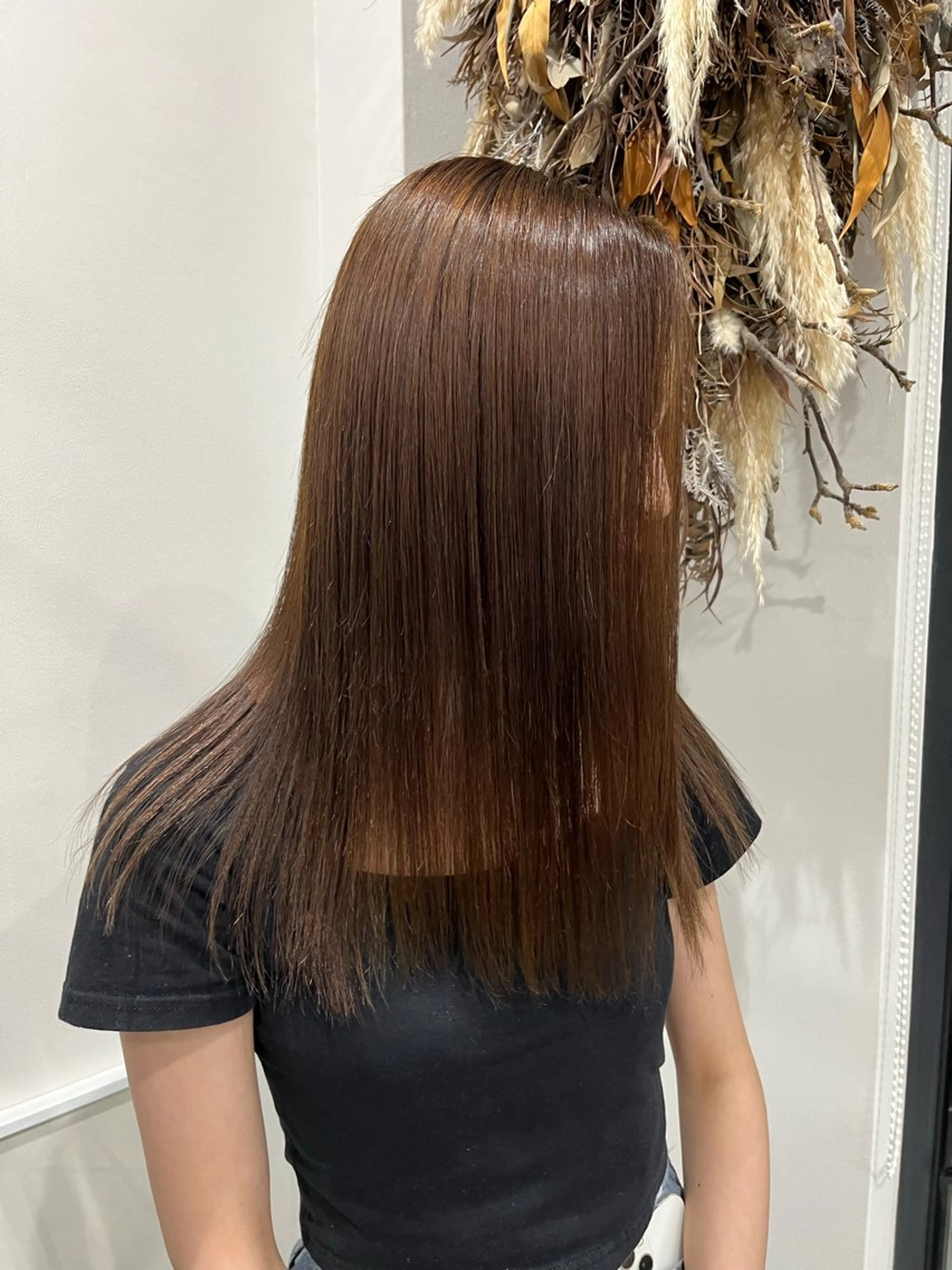 セミロング 縮毛矯正 【ロングモデル募集】 宮本祥汰🐺のヘアスタイル