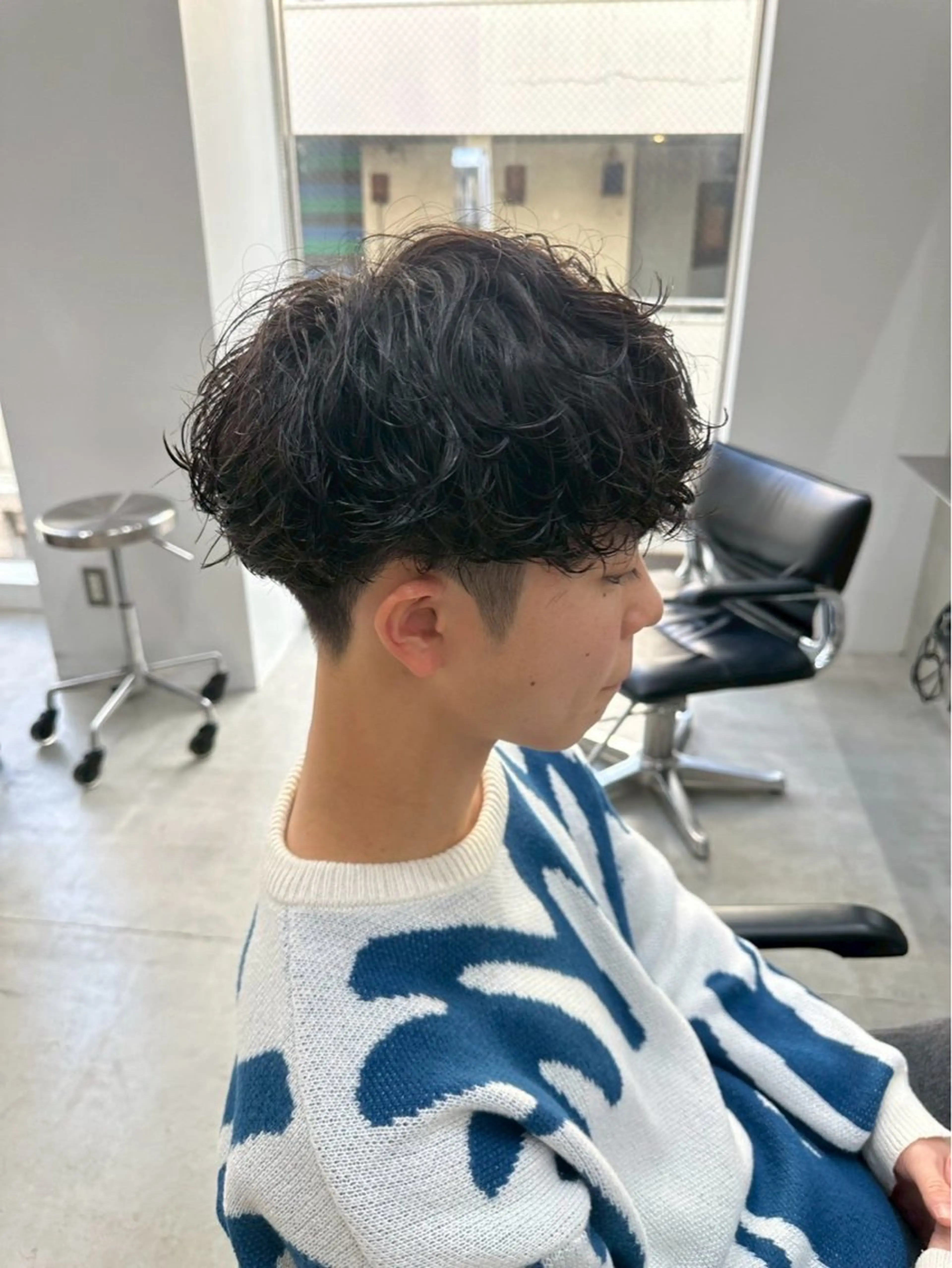 パーマ メンズ レディース／メンズ パーマ特化／内山遥斗のヘアスタイル