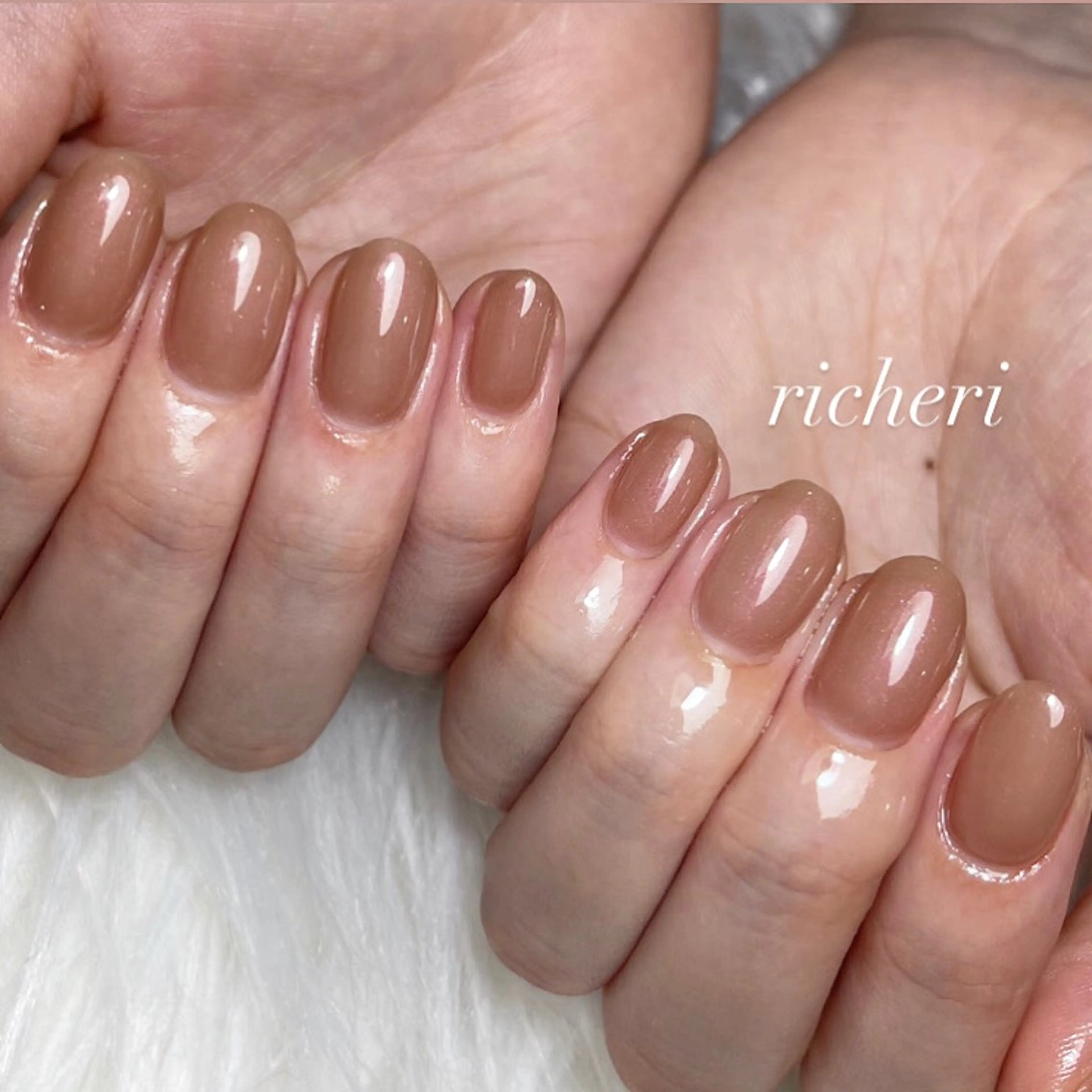 ミディアム ネイル ハンドネイル richeri beautyのエステ・リラクイメージ