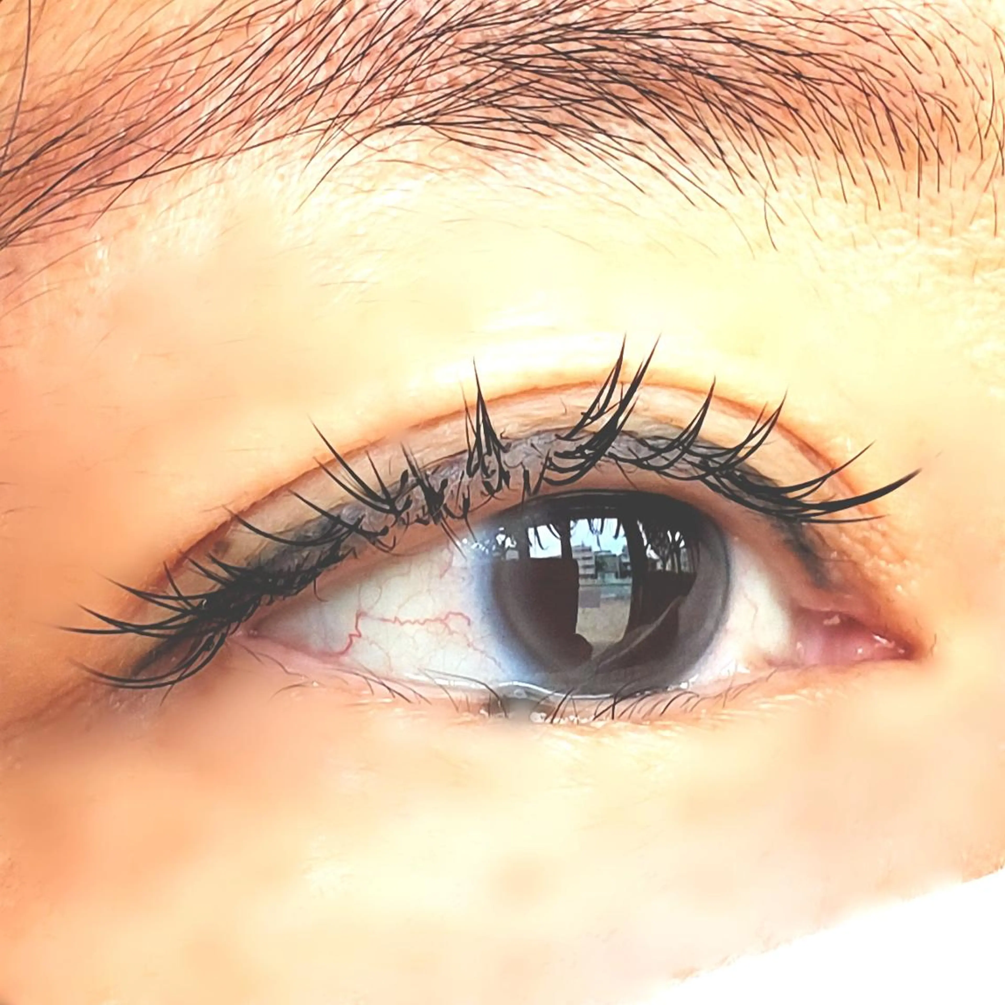 まつ毛エクステンション⭐フラットラッシュ(~140本)⭐オフ込み⭐初回アイシャンプー付きの写真