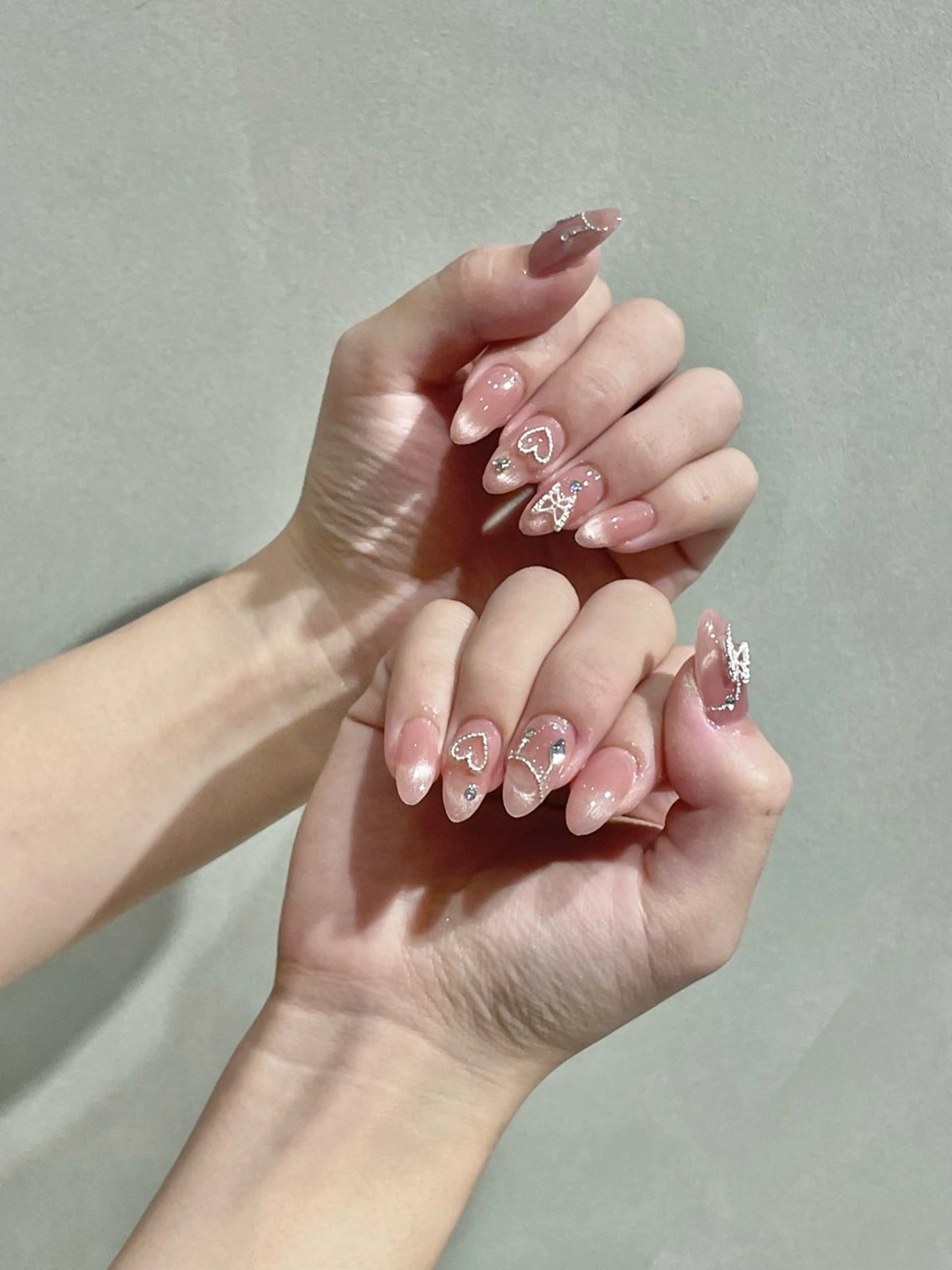 ワンホンネイル🪽🩶の写真