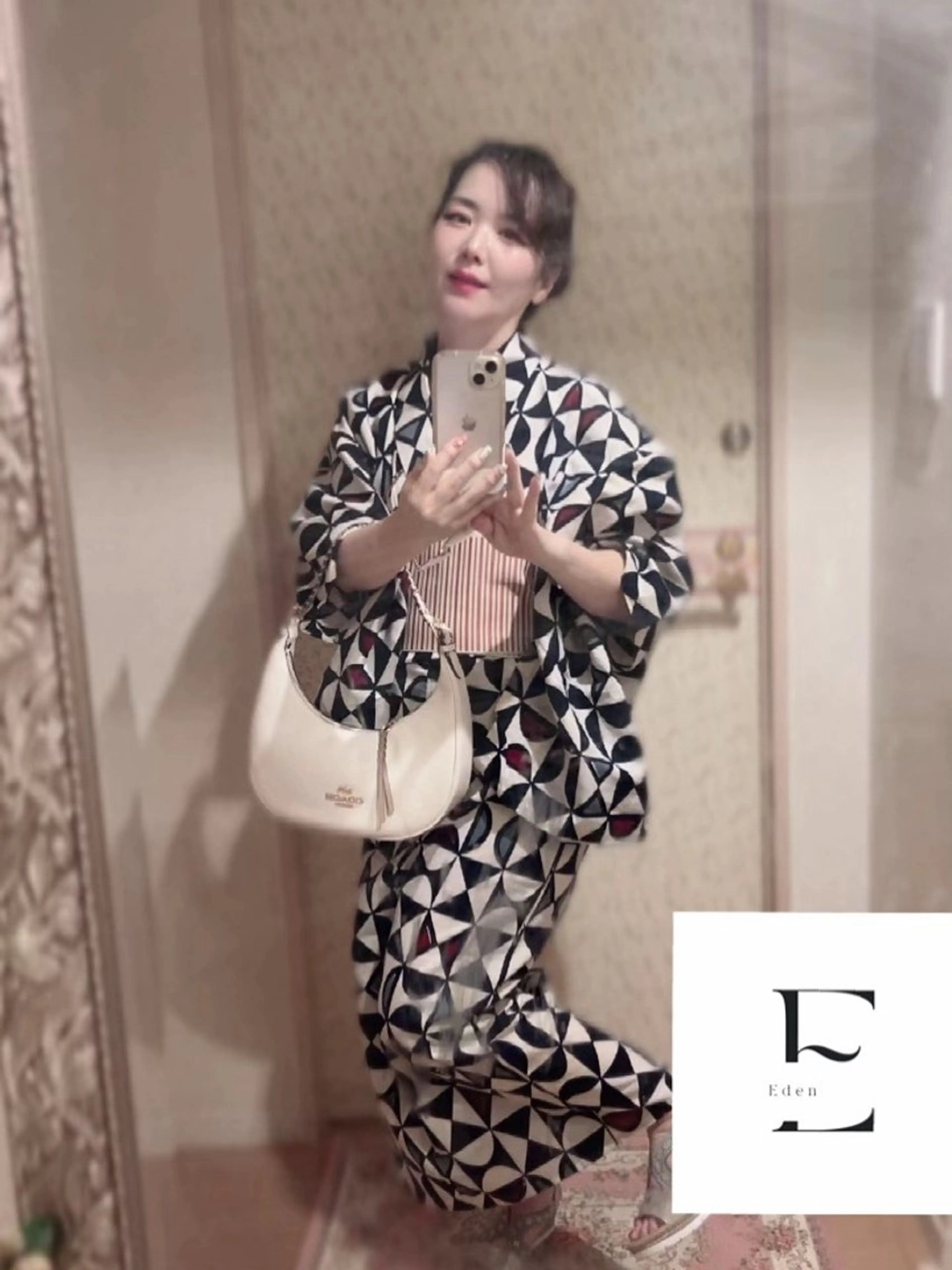 ヘアアレンジ 髪飾り 浴衣 近藤 麻子のヘアスタイル